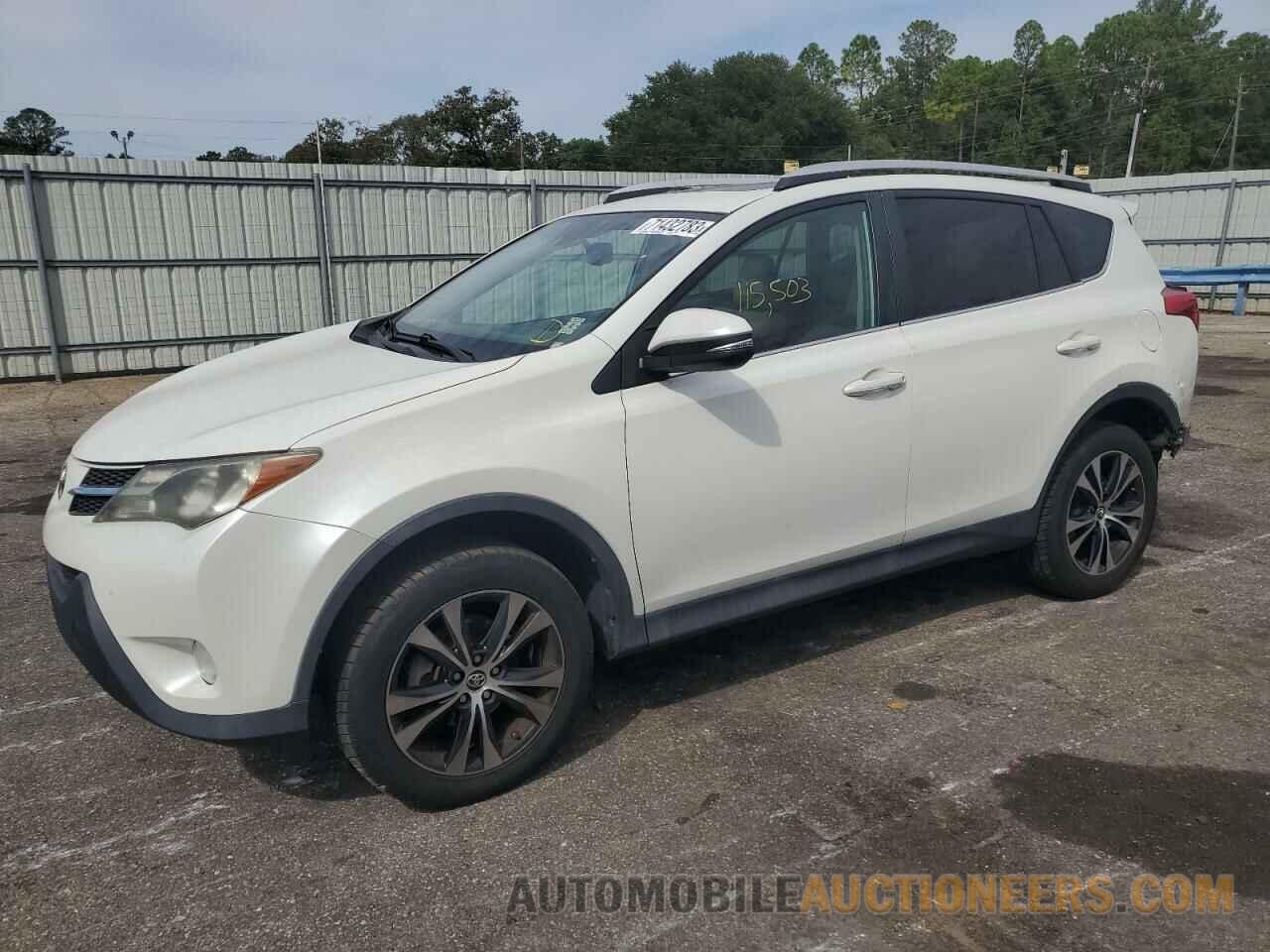 2T3YFREV0FW162189 TOYOTA RAV4 2015