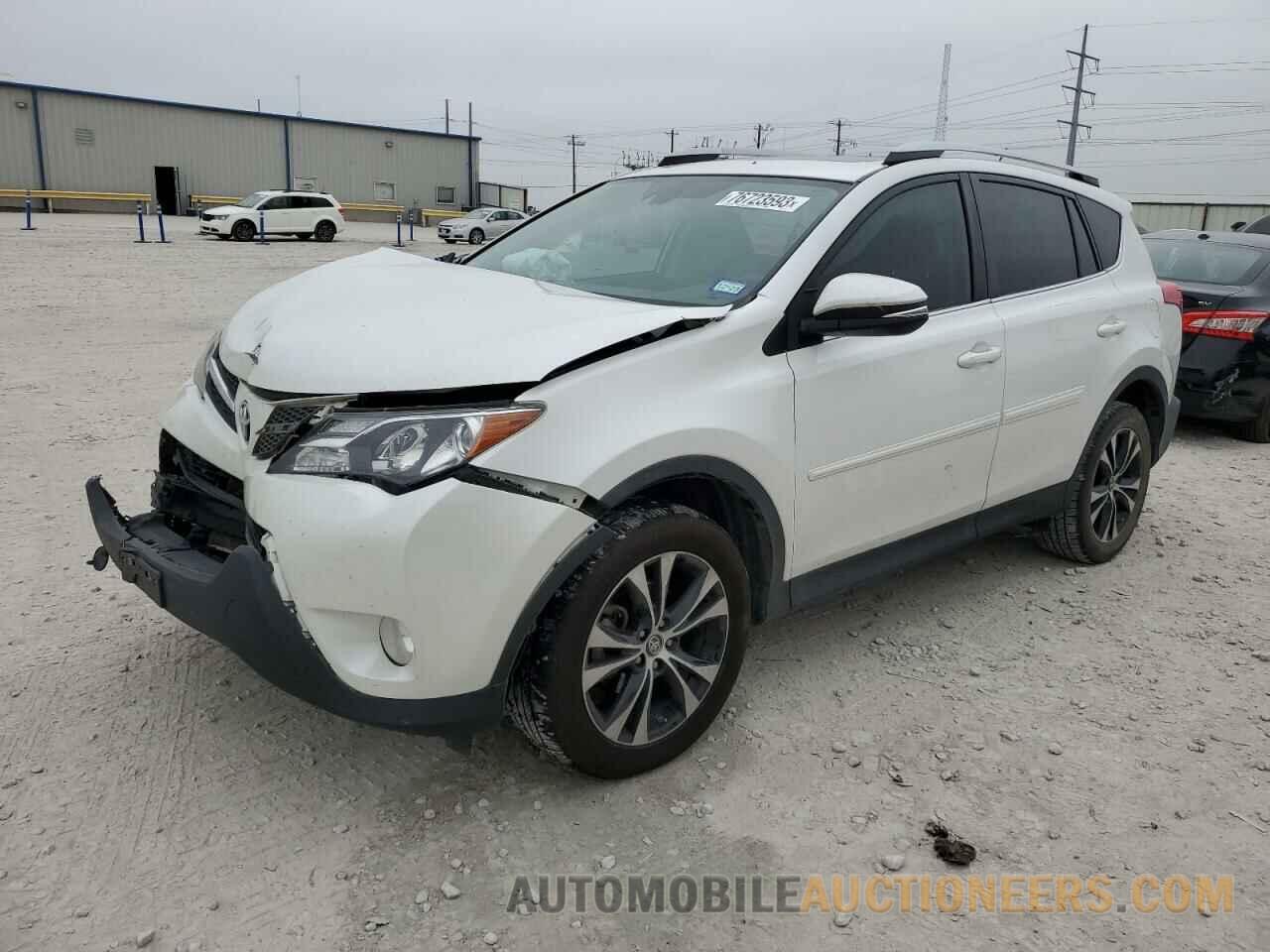 2T3YFREV0FW176478 TOYOTA RAV4 2015