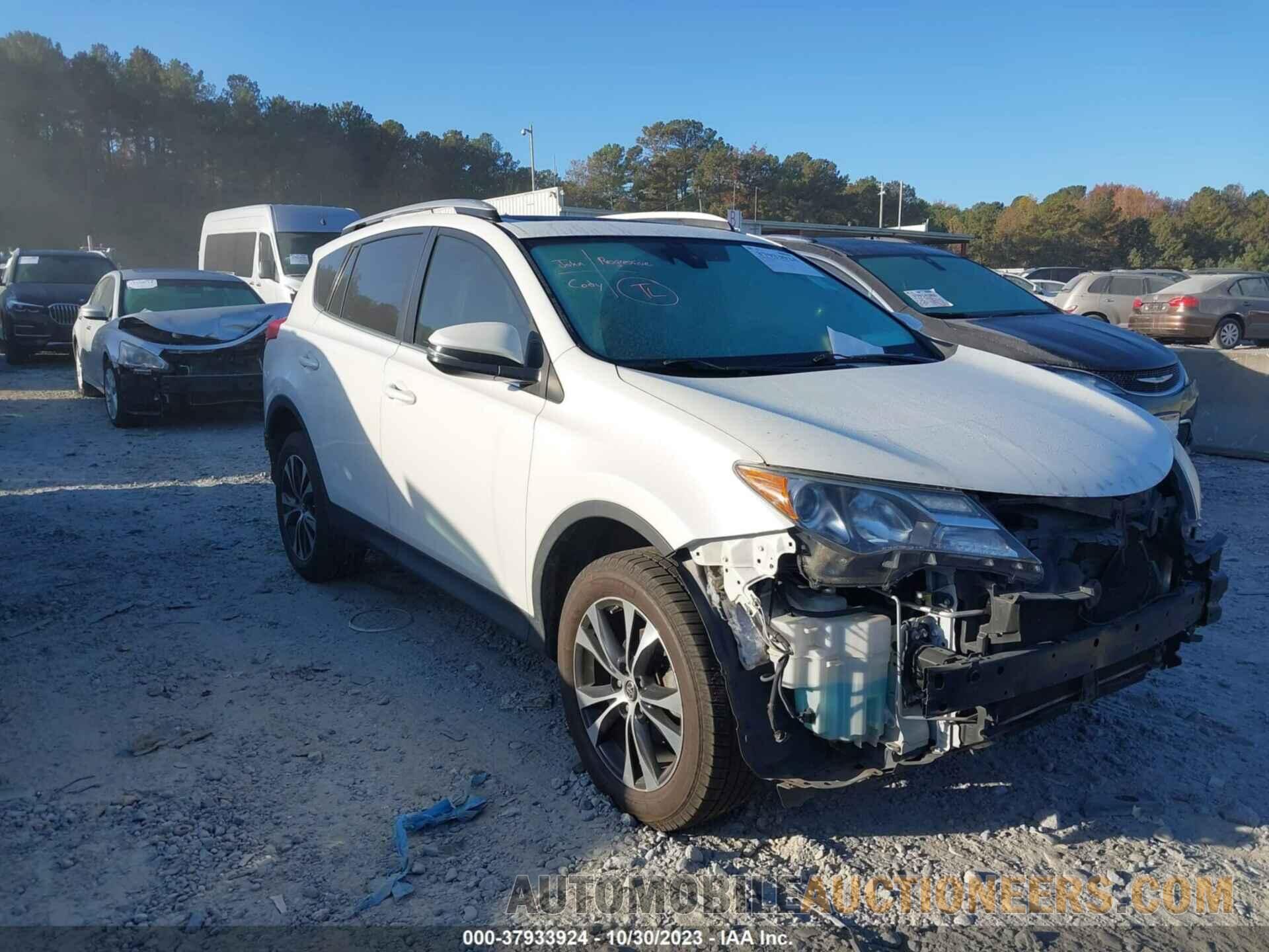 2T3YFREV1FW206846 TOYOTA RAV4 2015