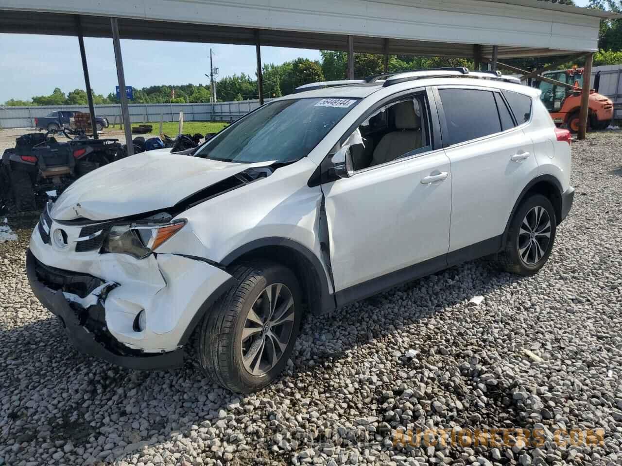 2T3YFREV1FW225509 TOYOTA RAV4 2015