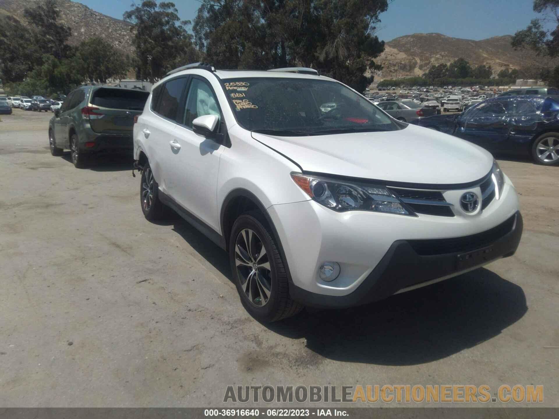 2T3YFREV1FW227132 TOYOTA RAV4 2015