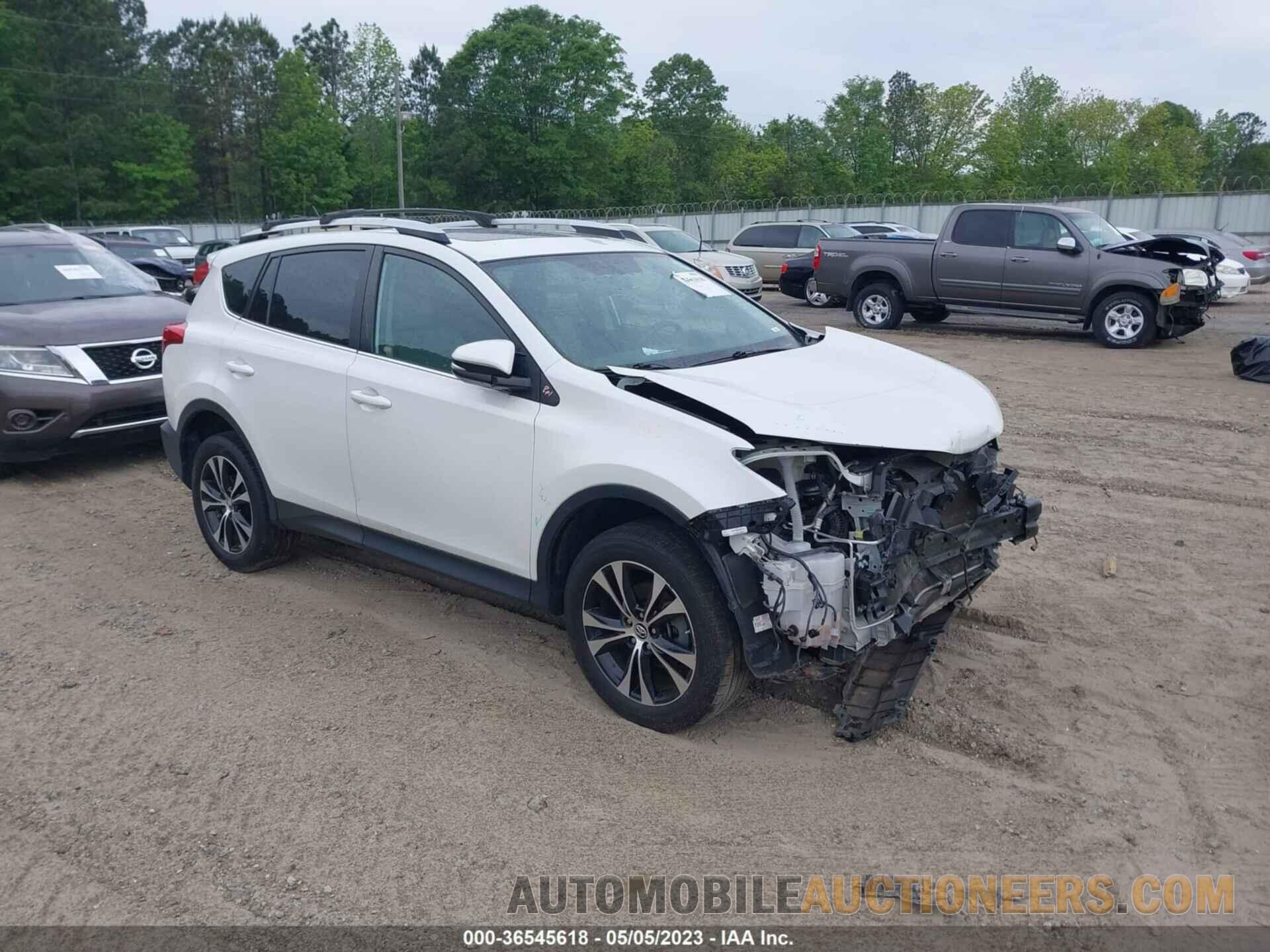 2T3YFREV2FW163120 TOYOTA RAV4 2015