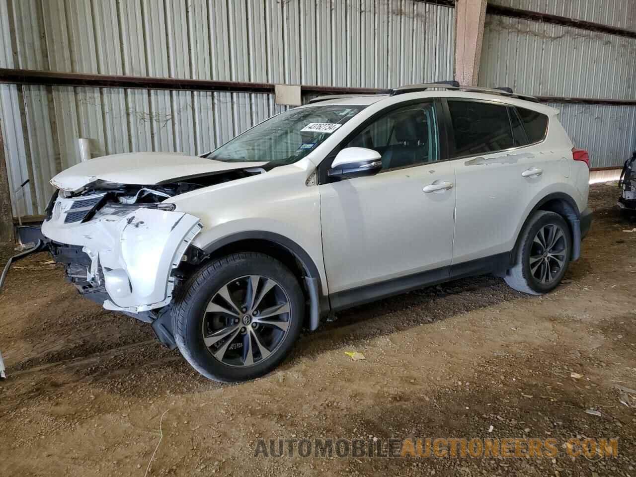 2T3YFREV2FW163456 TOYOTA RAV4 2015