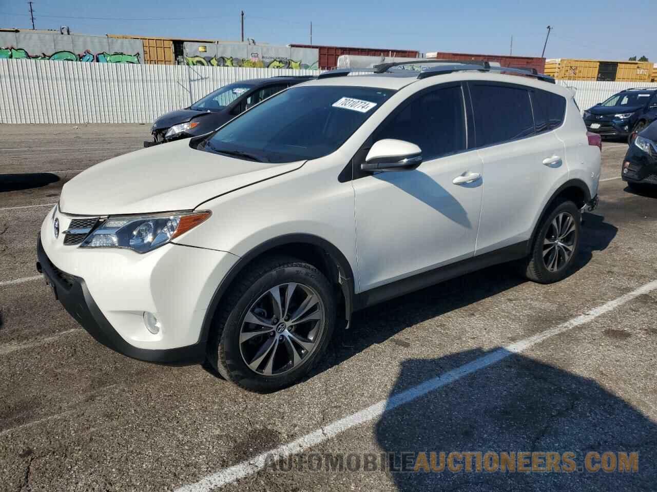 2T3YFREV2FW223767 TOYOTA RAV4 2015