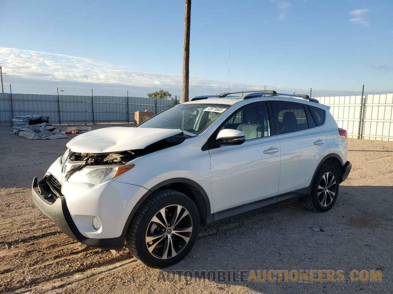 2T3YFREV3FW139019 TOYOTA RAV4 2015