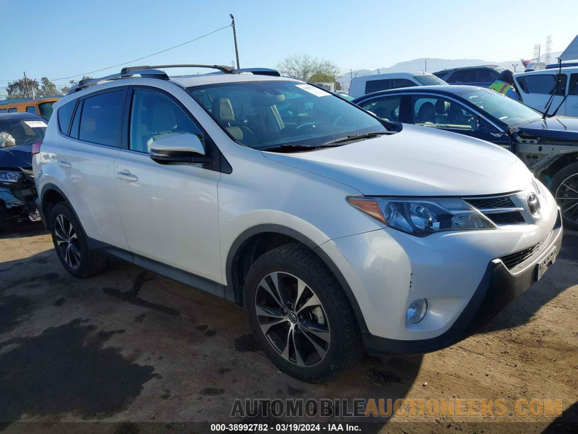 2T3YFREV3FW178032 TOYOTA RAV4 2015