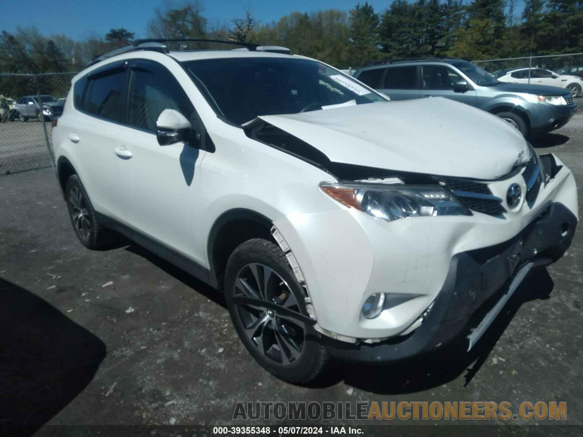 2T3YFREV3FW222594 TOYOTA RAV4 2015