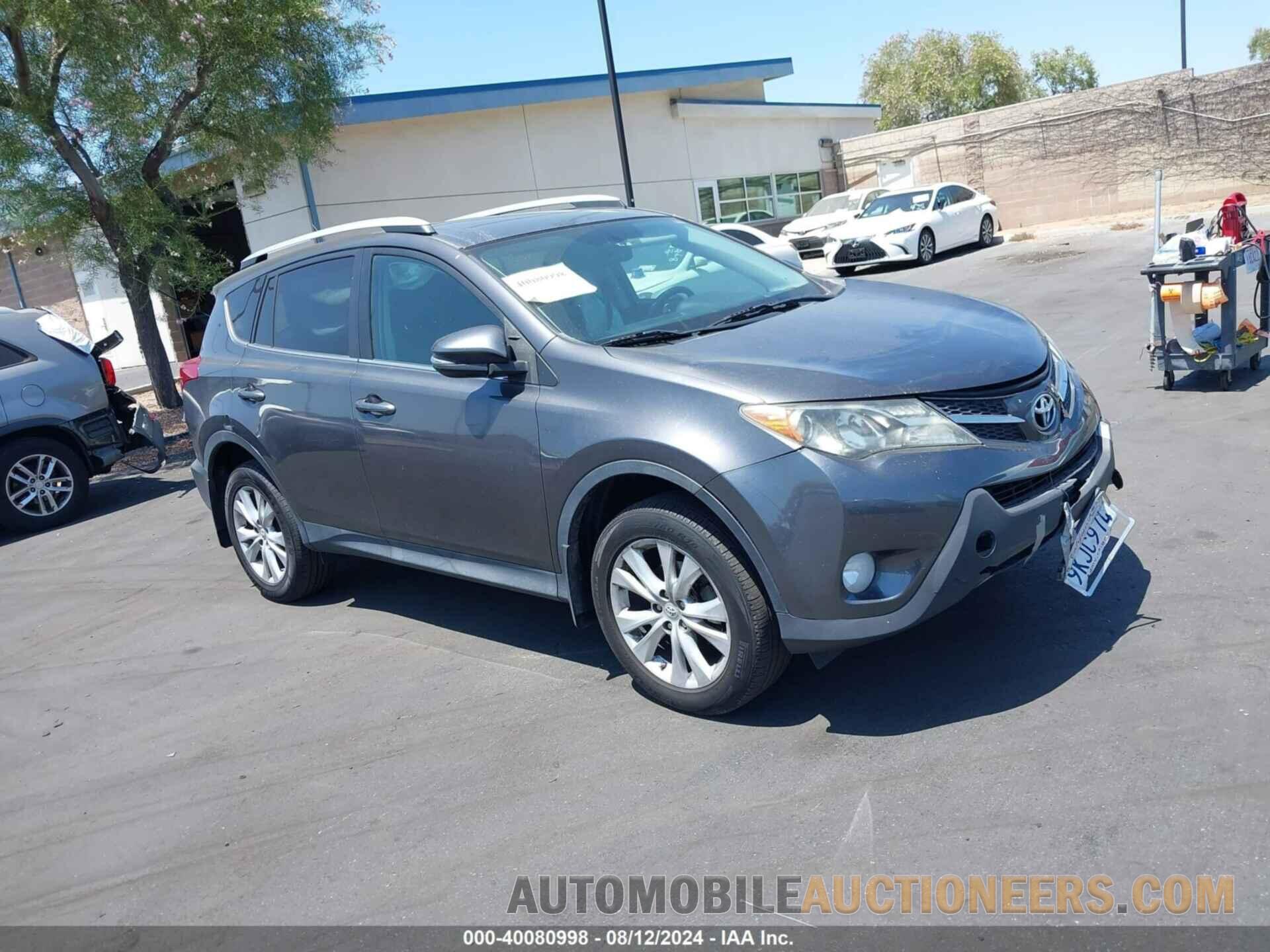 2T3YFREV4FW141877 TOYOTA RAV4 2015