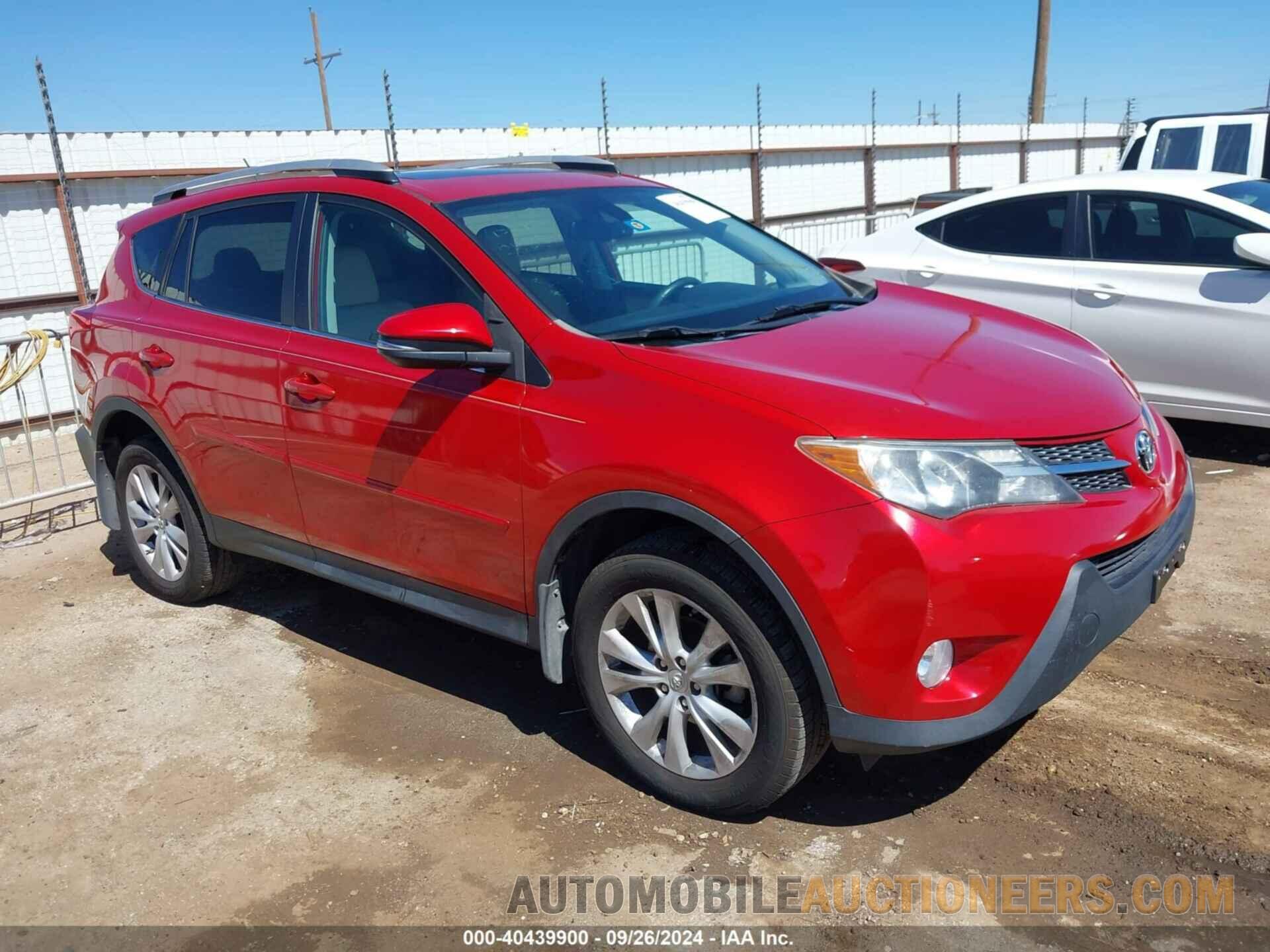 2T3YFREV4FW157058 TOYOTA RAV4 2015