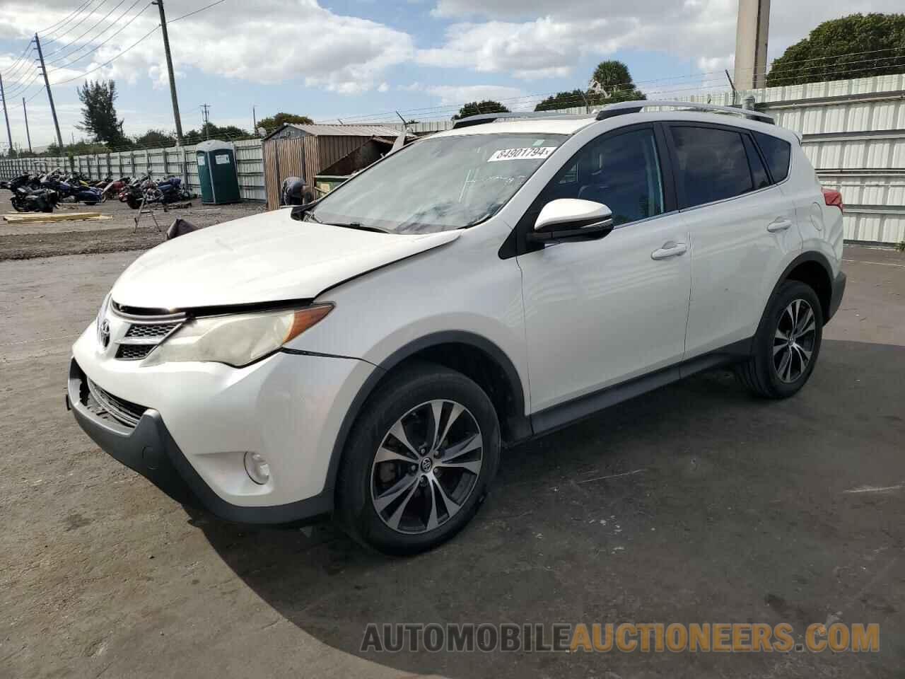 2T3YFREV4FW174488 TOYOTA RAV4 2015