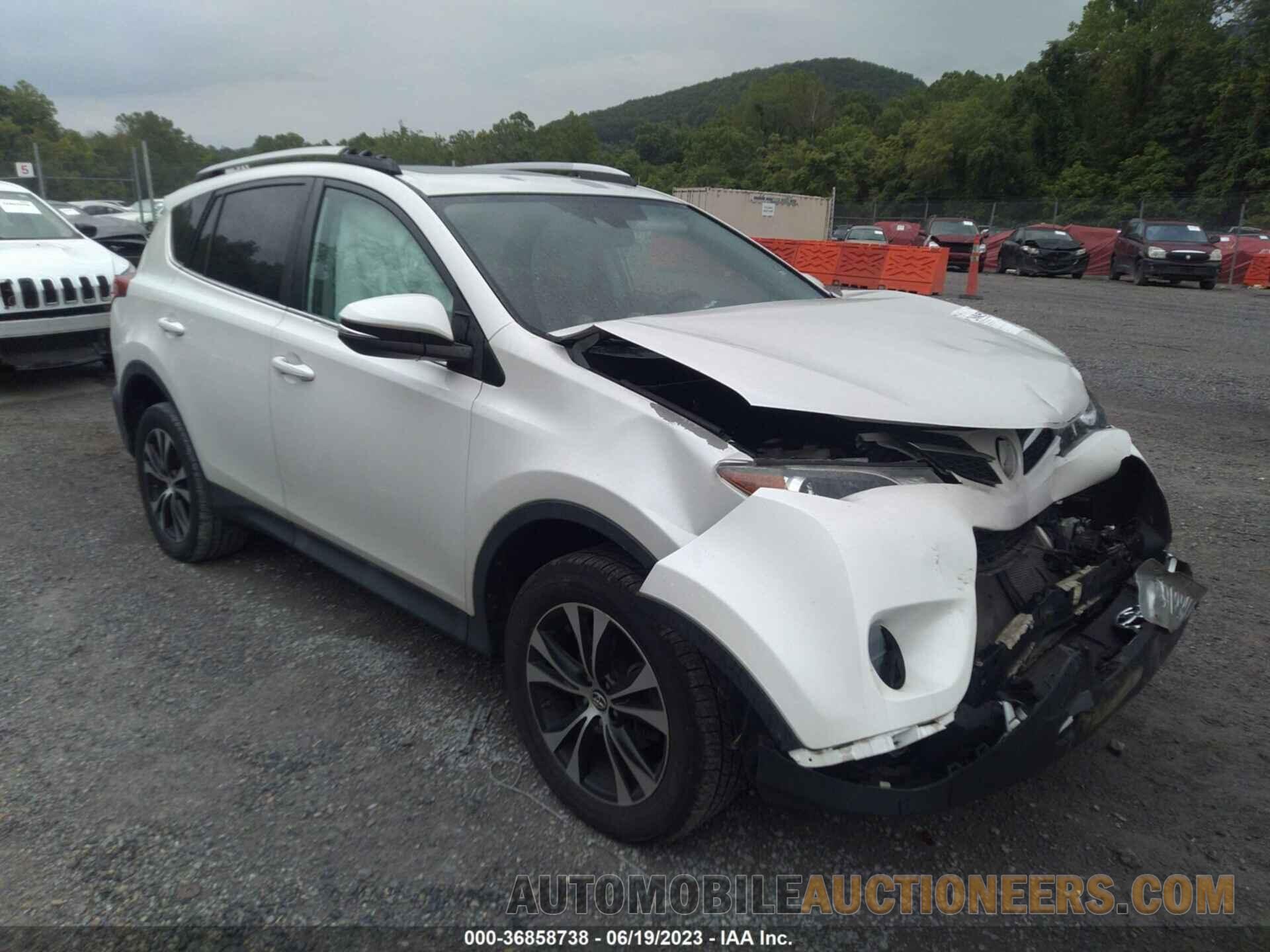 2T3YFREV4FW204816 TOYOTA RAV4 2015