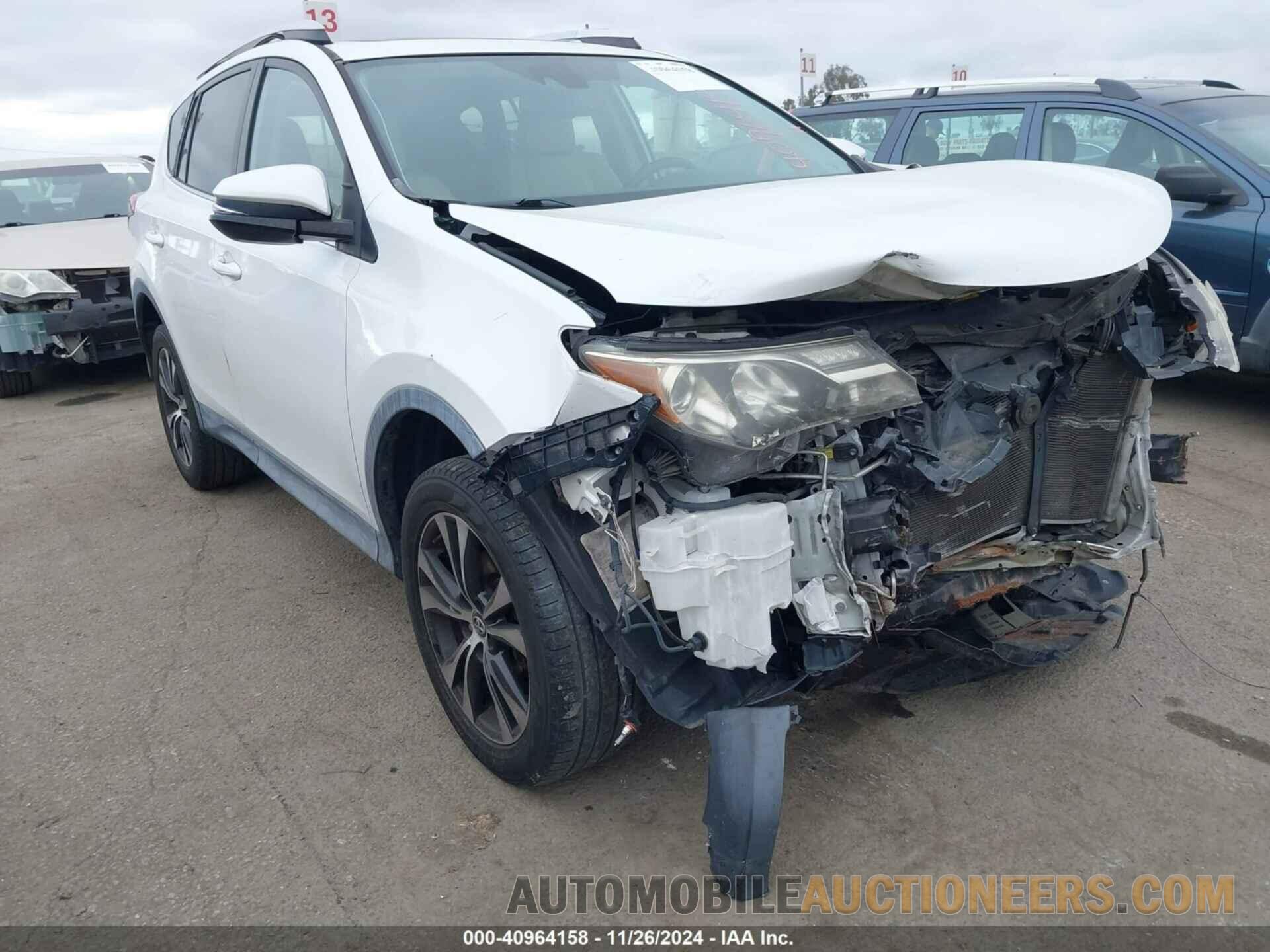 2T3YFREV5FW139295 TOYOTA RAV4 2015