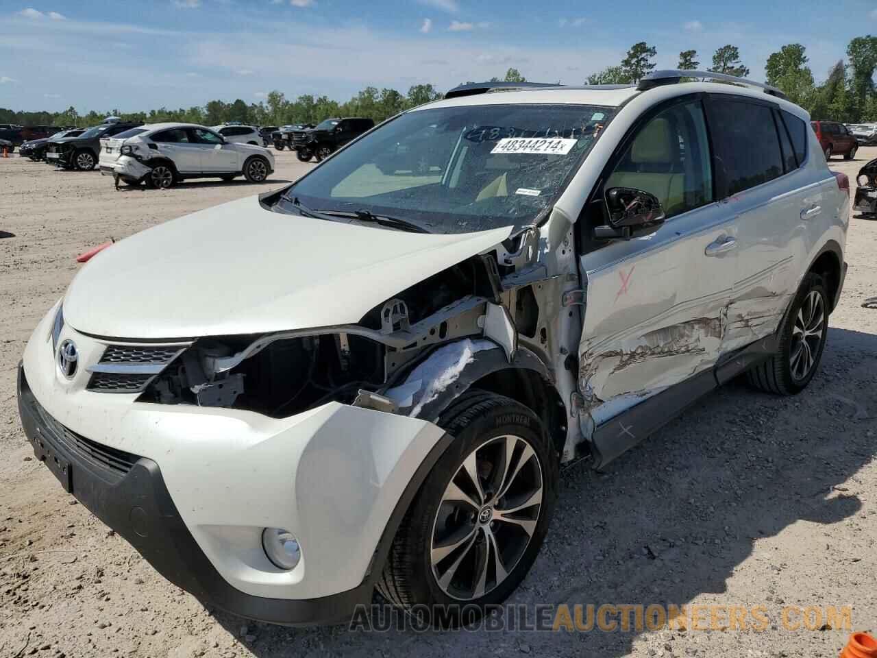 2T3YFREV5FW163452 TOYOTA RAV4 2015