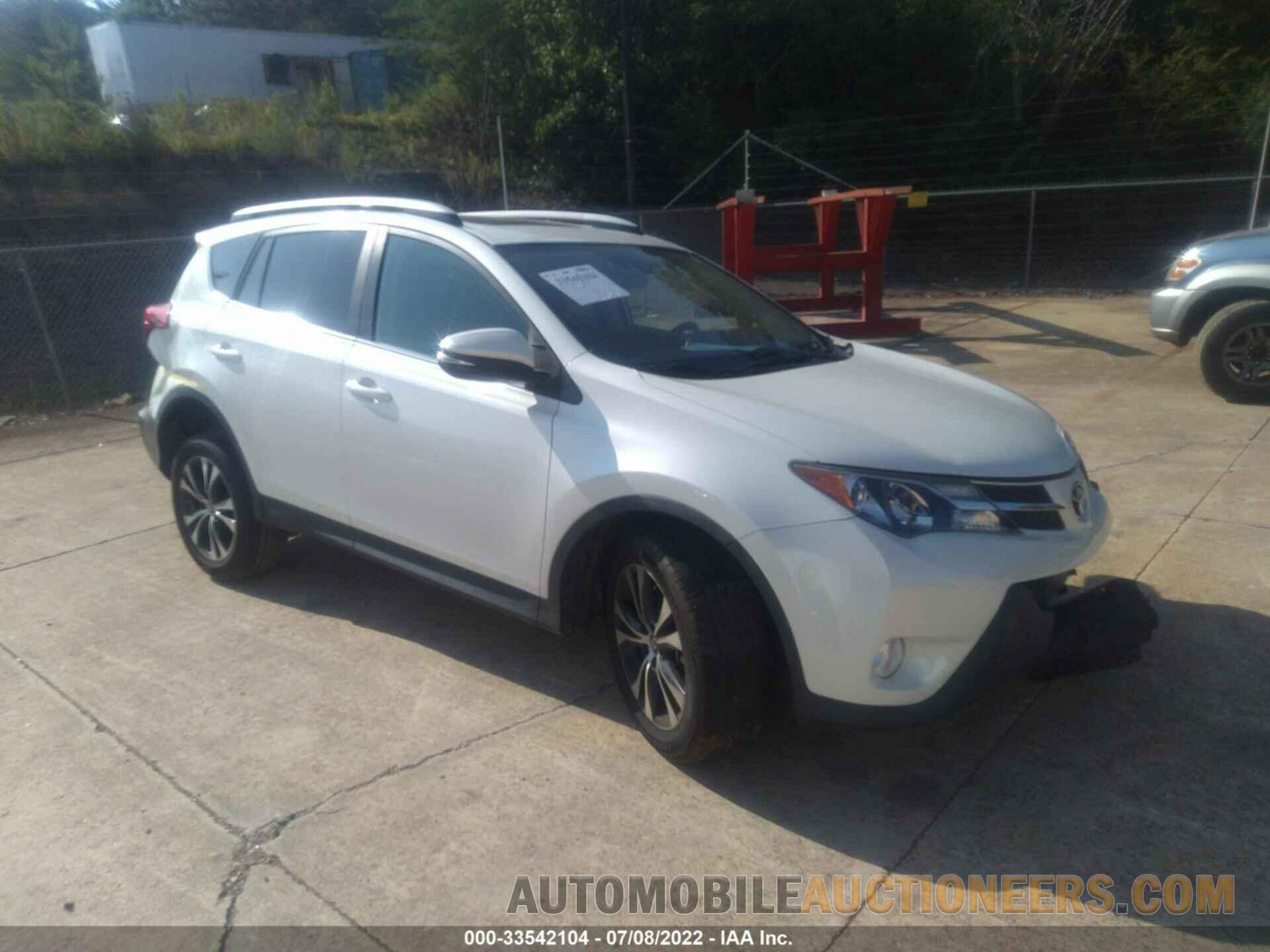 2T3YFREV5FW183958 TOYOTA RAV4 2015