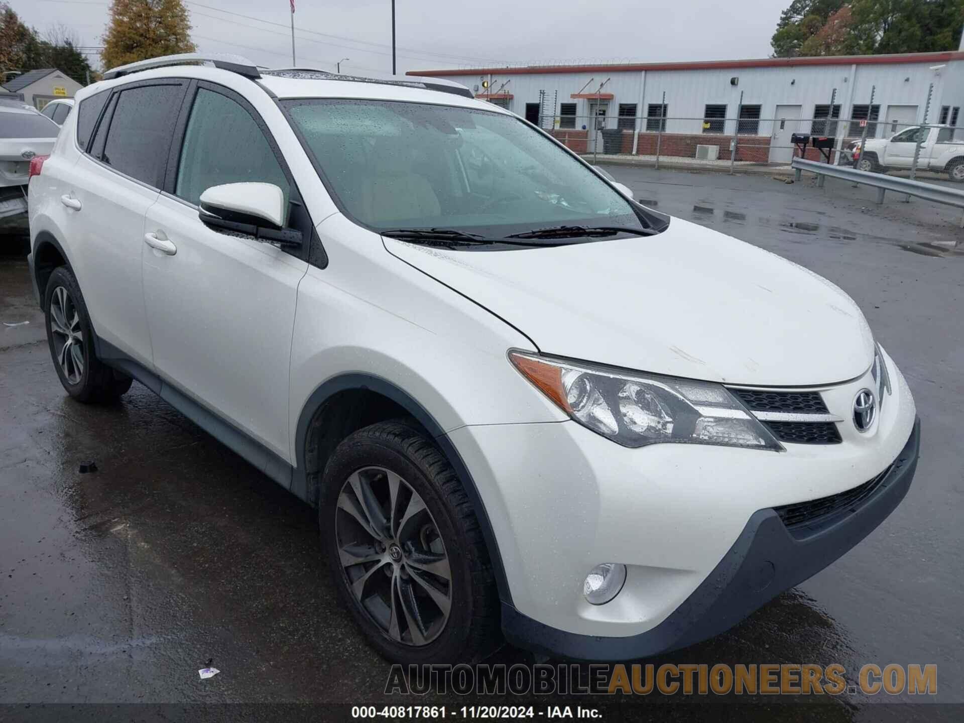 2T3YFREV5FW190652 TOYOTA RAV4 2015