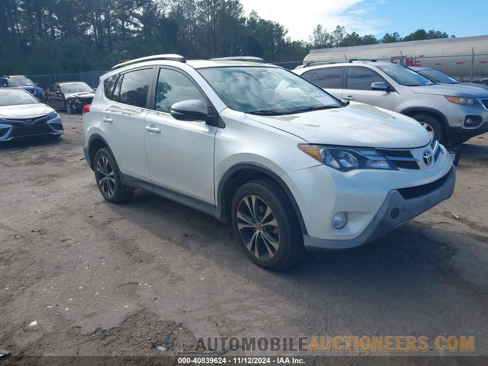 2T3YFREV5FW192028 TOYOTA RAV4 2015