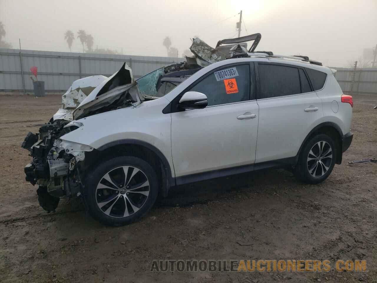 2T3YFREV5FW221933 TOYOTA RAV4 2015