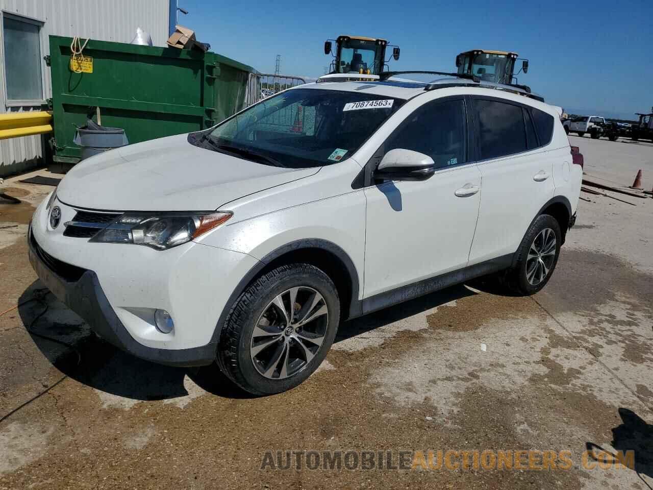 2T3YFREV5FW226386 TOYOTA RAV4 2015