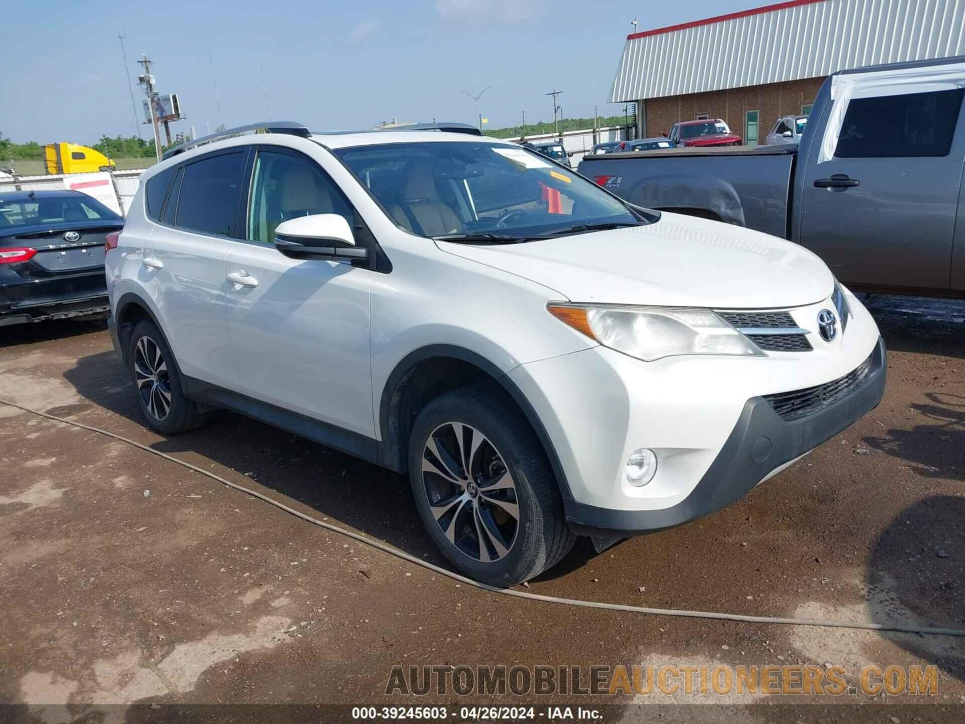 2T3YFREV6FW146563 TOYOTA RAV4 2015