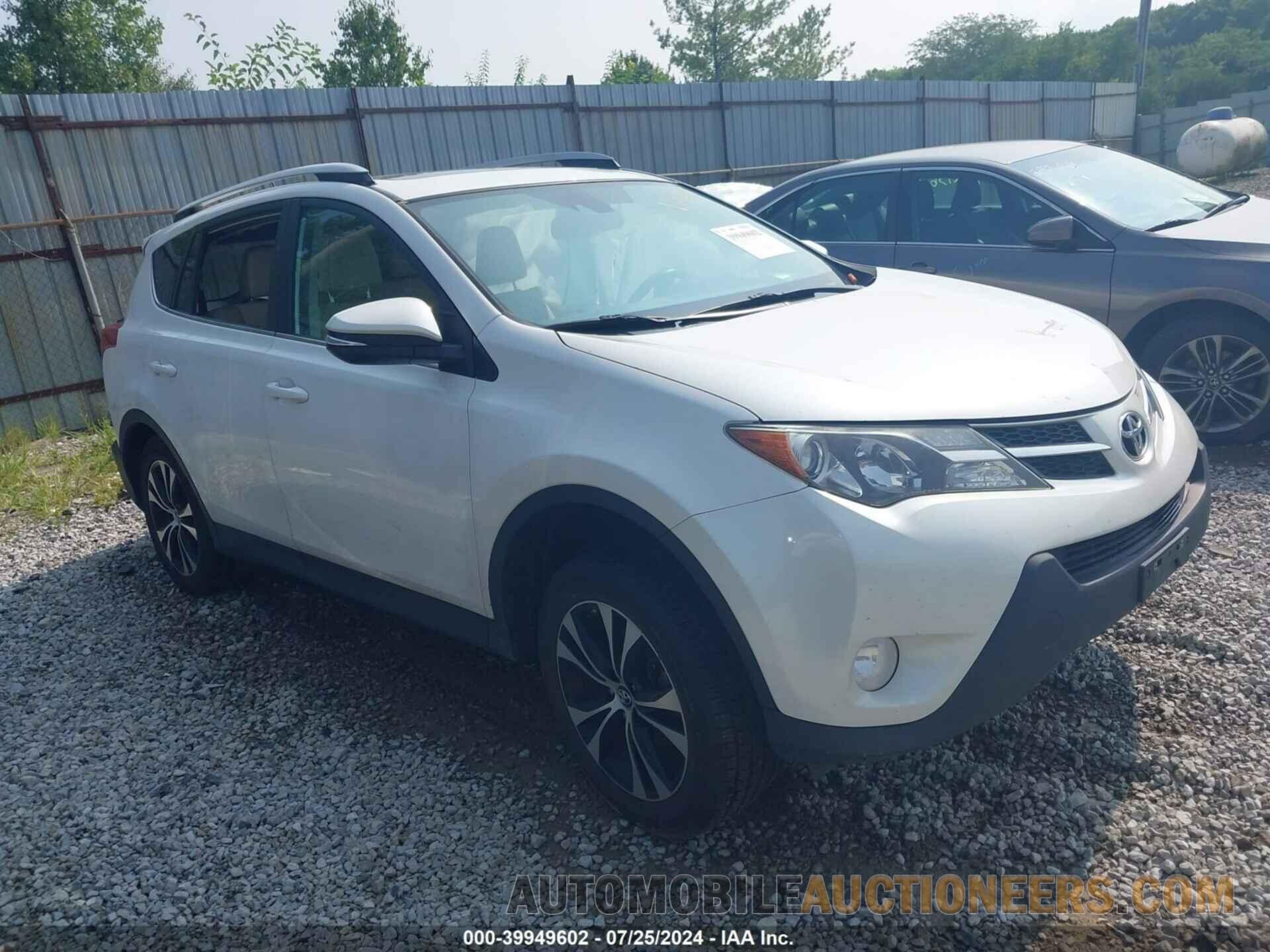 2T3YFREV6FW156400 TOYOTA RAV4 2015