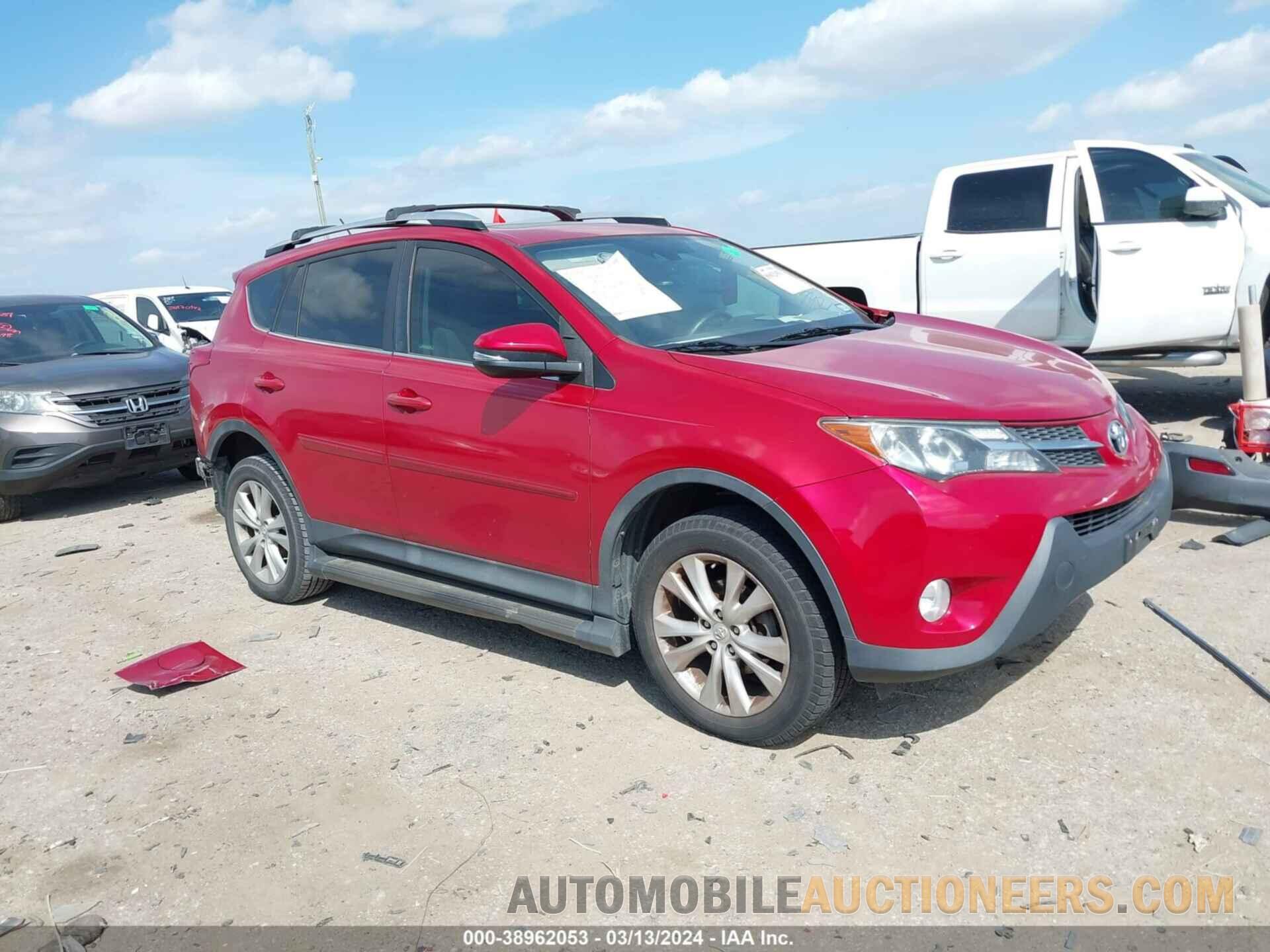 2T3YFREV6FW157983 TOYOTA RAV4 2015