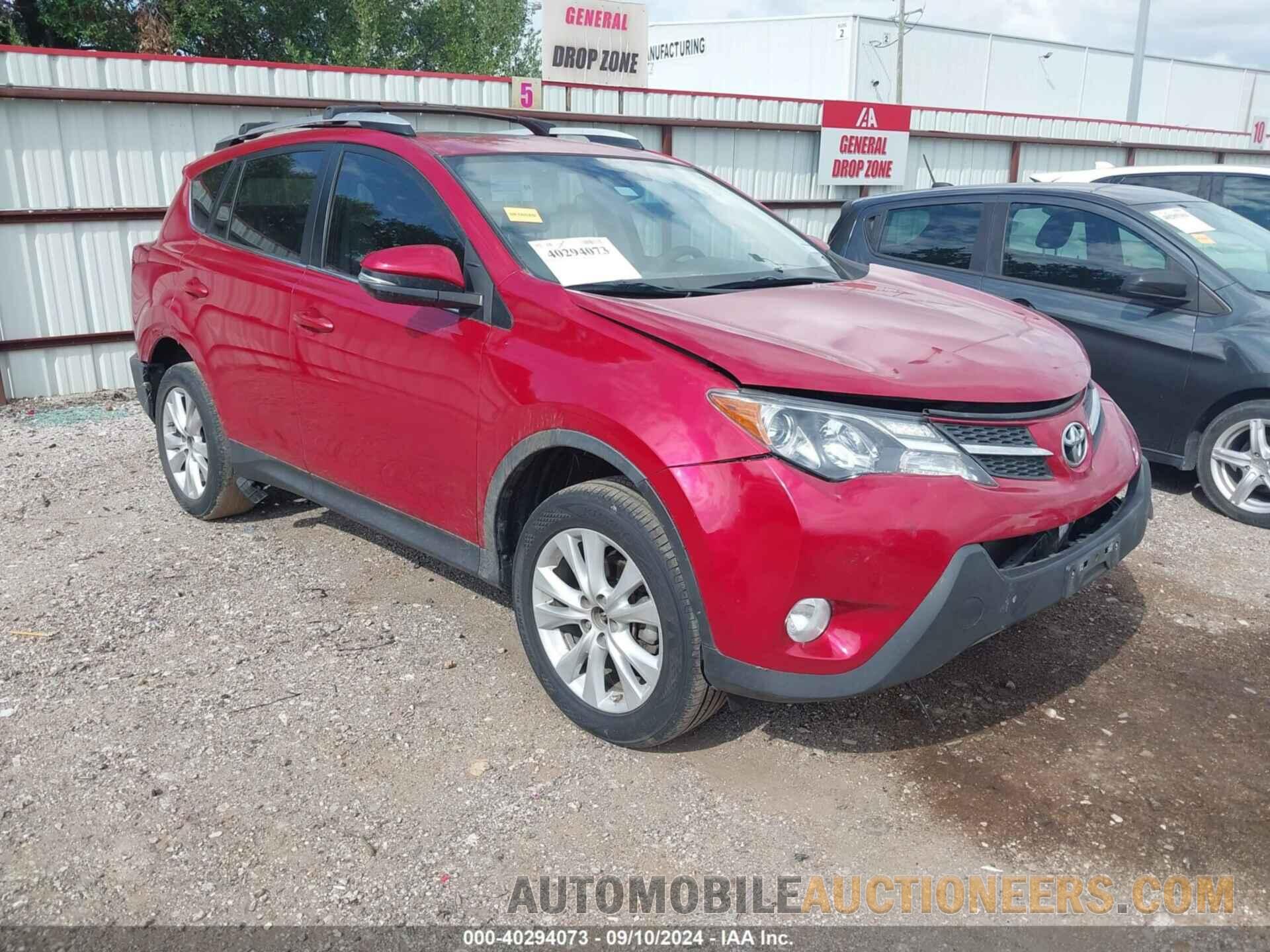 2T3YFREV6FW185962 TOYOTA RAV4 2015