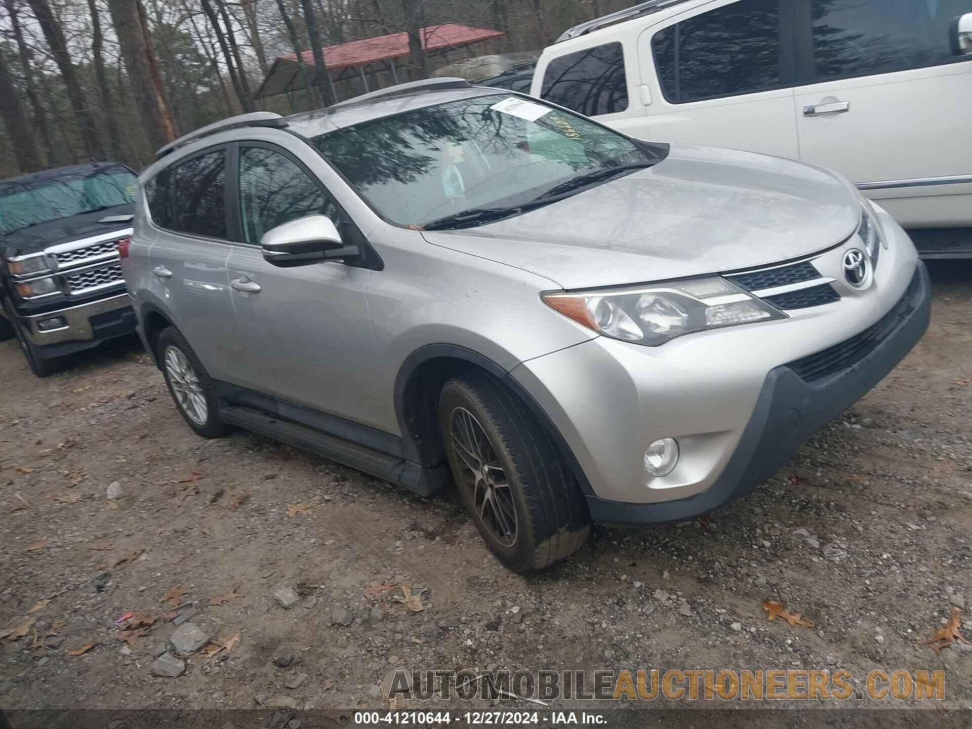 2T3YFREV6FW186609 TOYOTA RAV4 2015