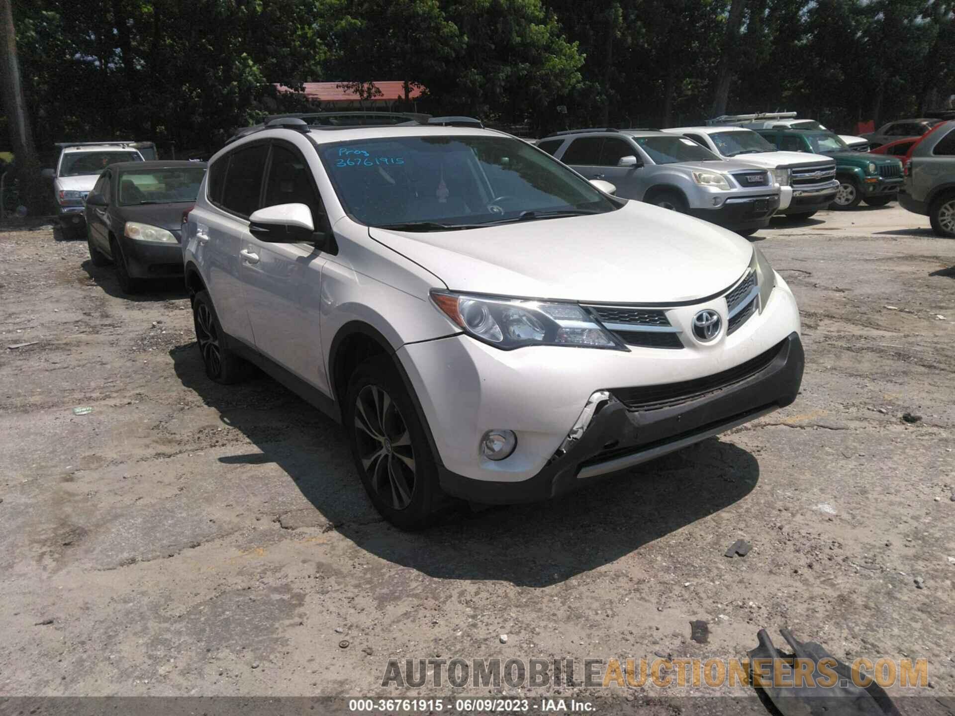 2T3YFREV6FW189445 TOYOTA RAV4 2015