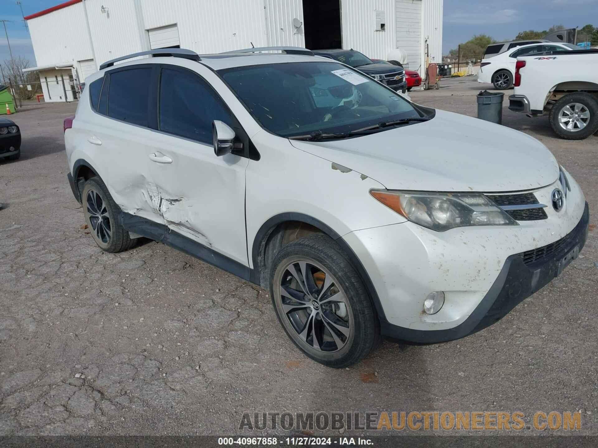 2T3YFREV6FW228857 TOYOTA RAV4 2015