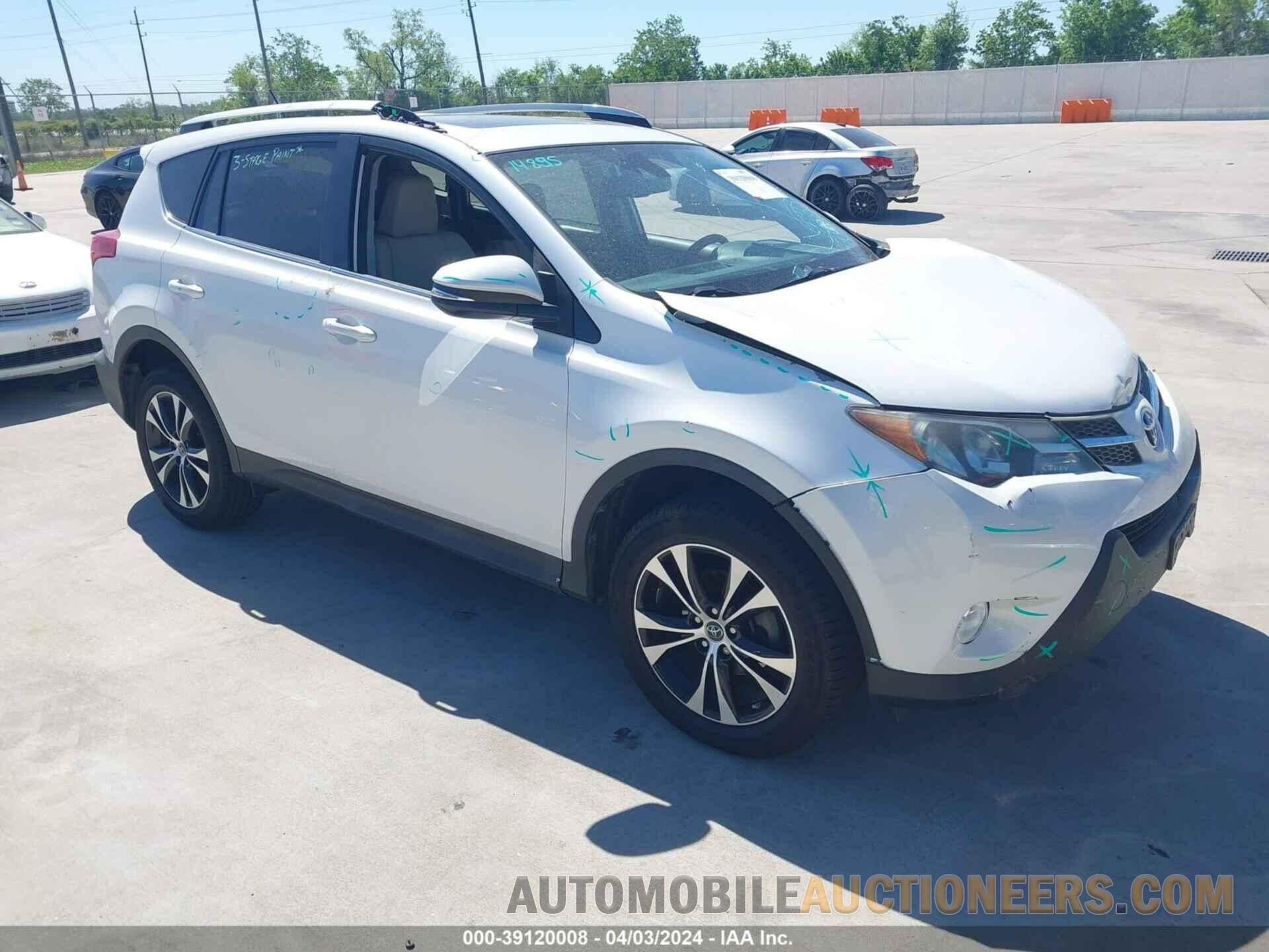 2T3YFREV7FW149729 TOYOTA RAV4 2015