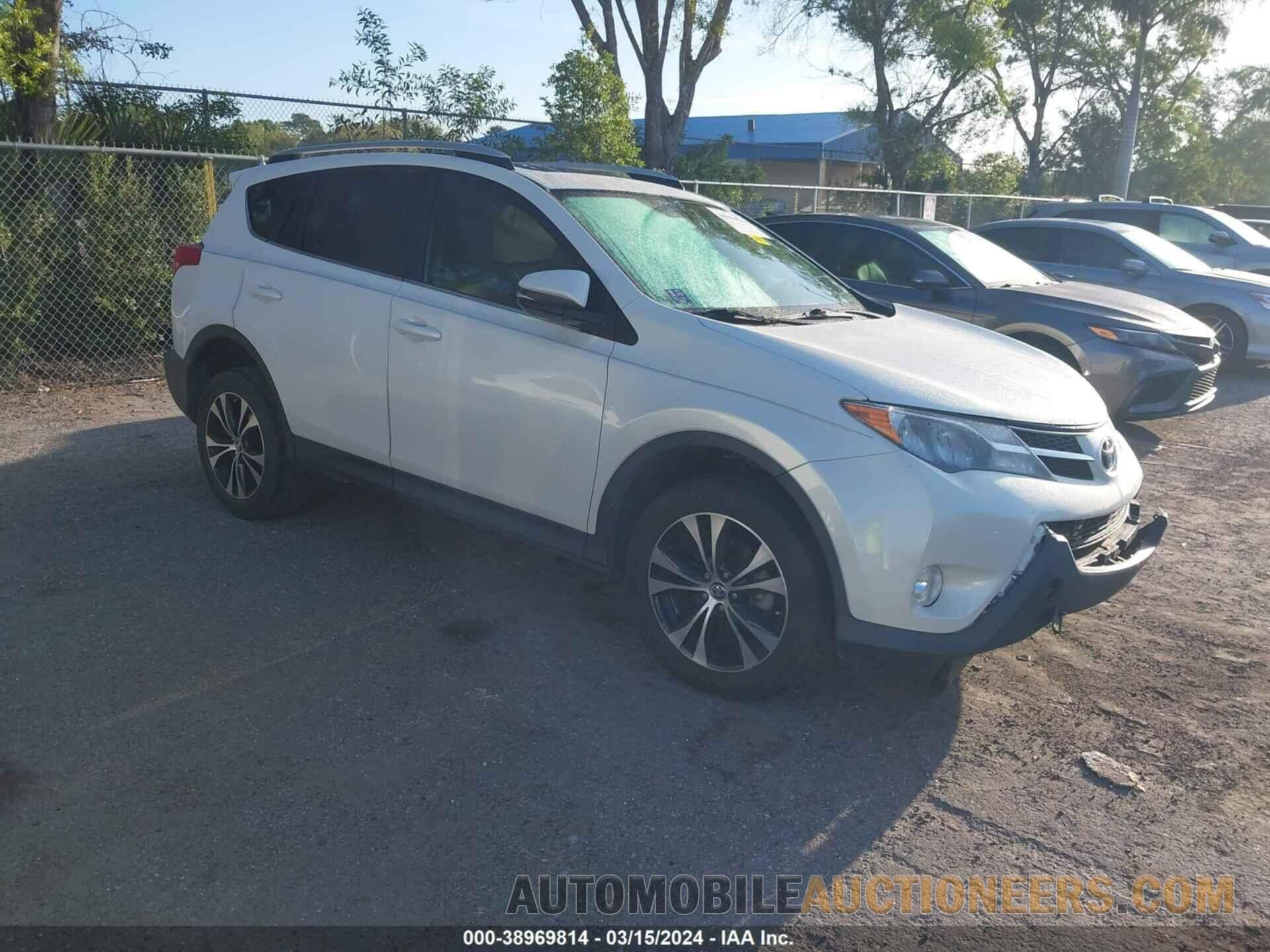 2T3YFREV8FW174378 TOYOTA RAV4 2015