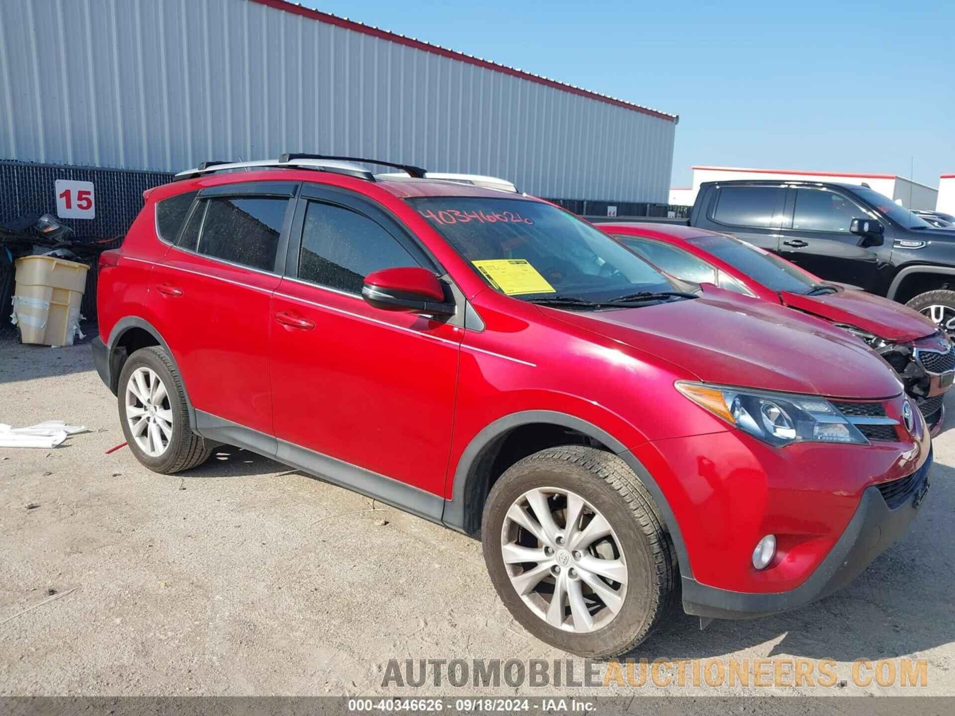 2T3YFREV8FW211865 TOYOTA RAV4 2015