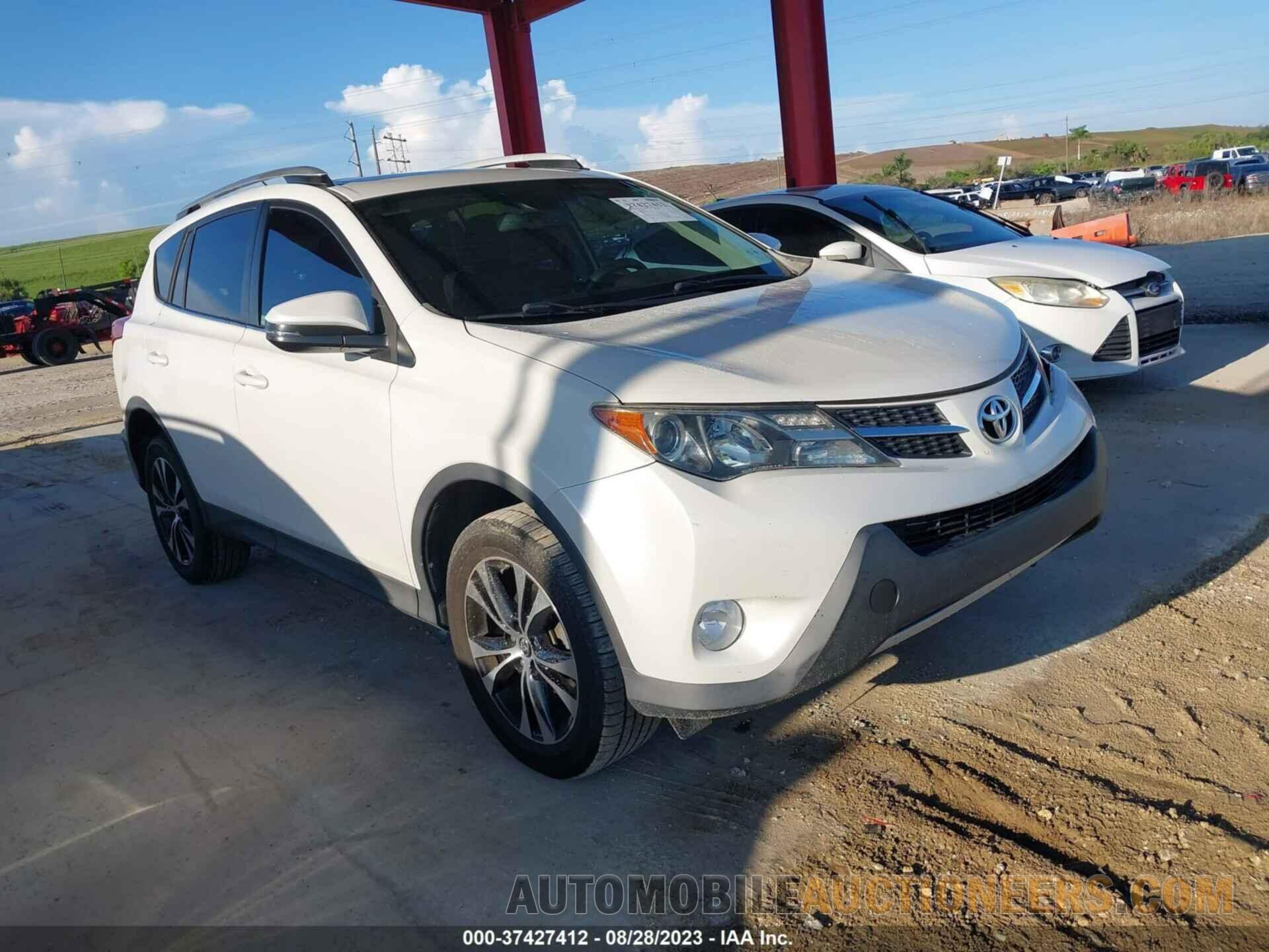 2T3YFREV9FW209896 TOYOTA RAV4 2015