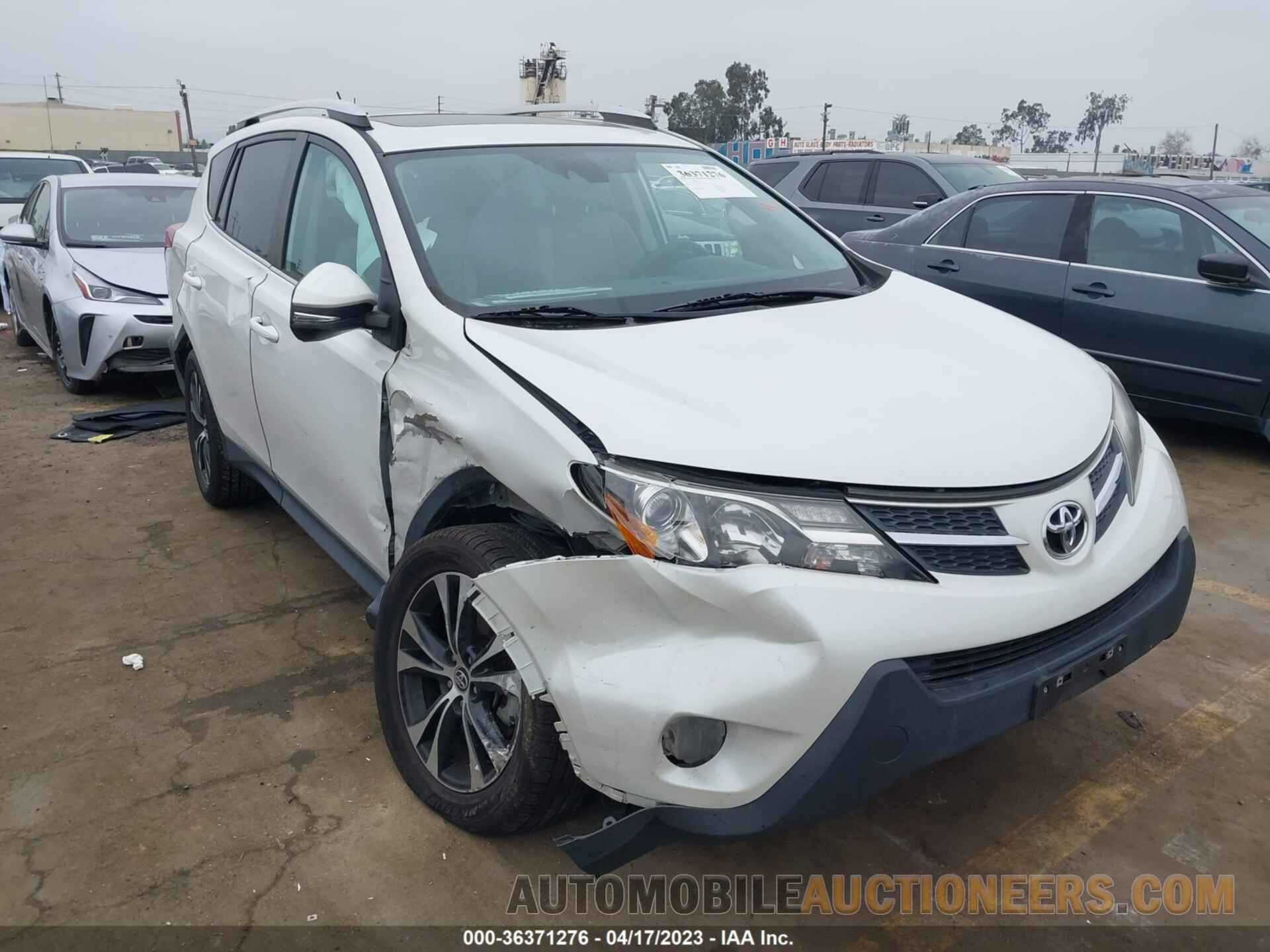 2T3YFREV9FW222308 TOYOTA RAV4 2015