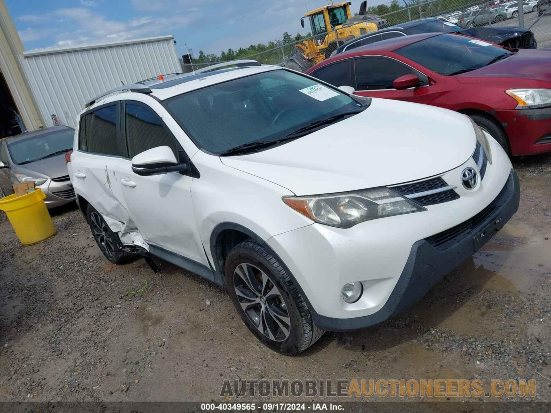 2T3YFREVXFW137672 TOYOTA RAV4 2015