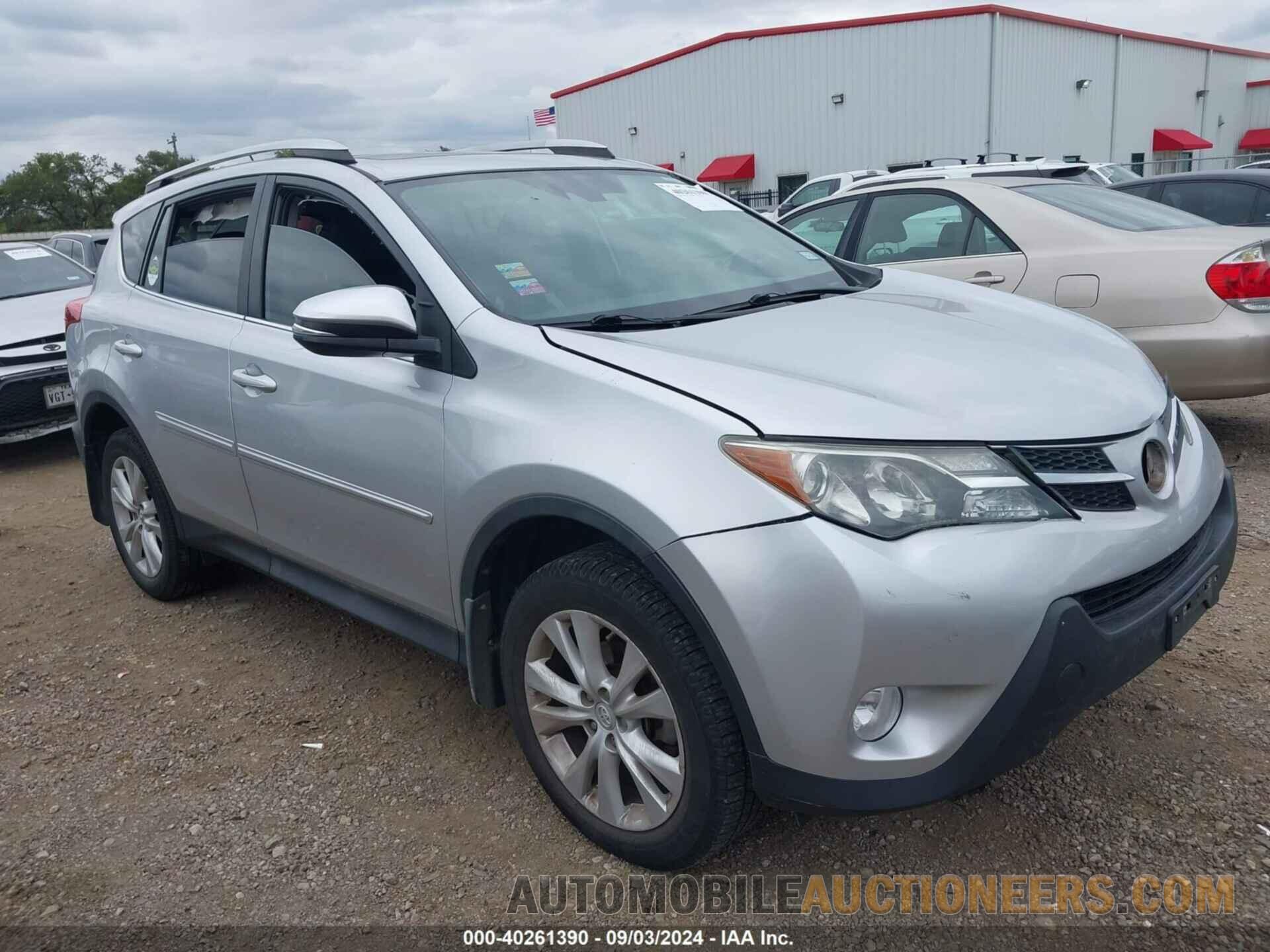 2T3YFREVXFW139213 TOYOTA RAV4 2015