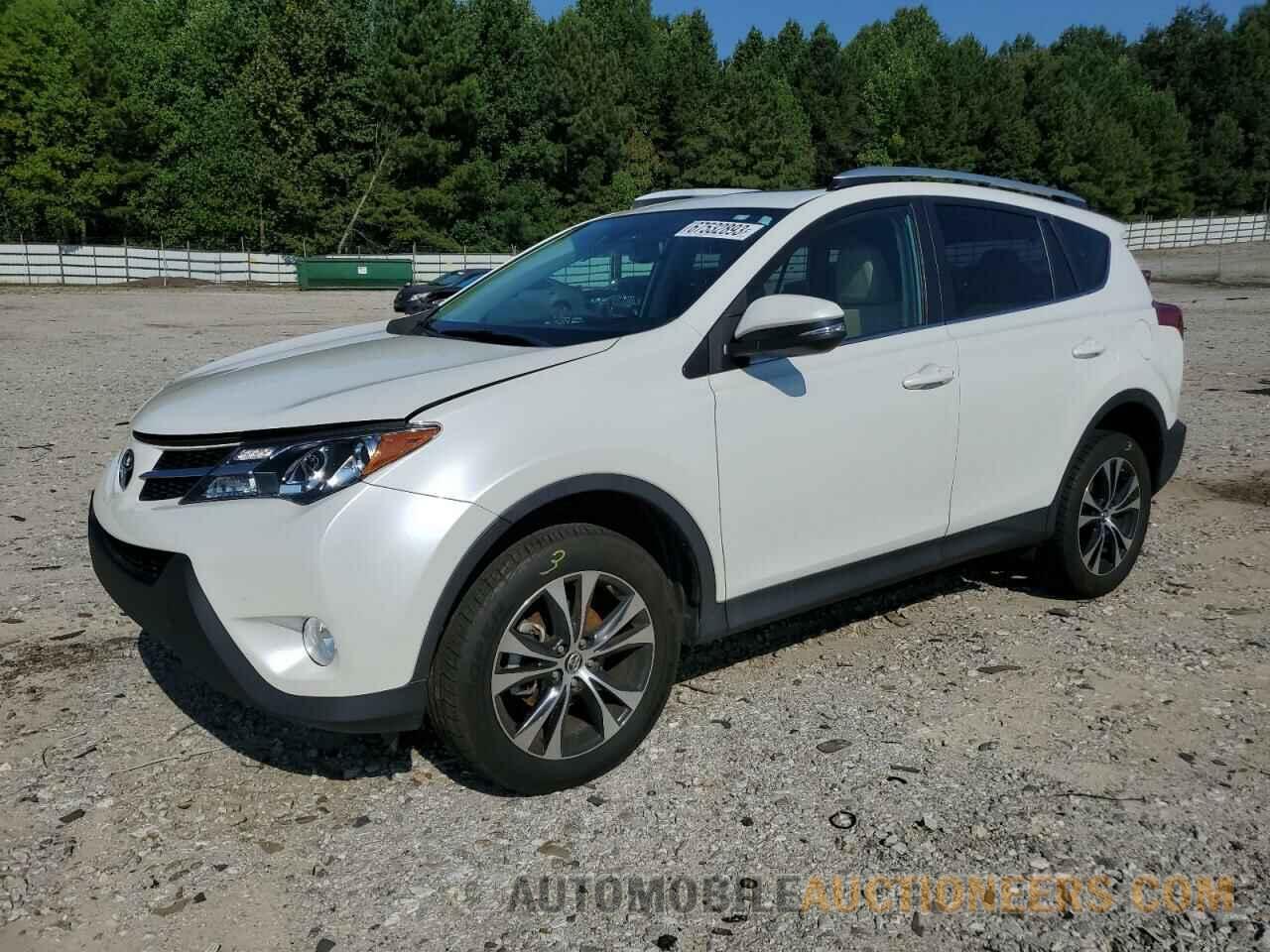 2T3YFREVXFW218493 TOYOTA RAV4 2015