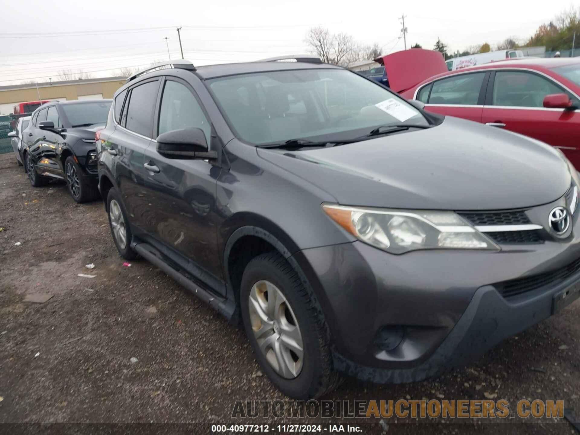 2T3ZFREV0FW140312 TOYOTA RAV4 2015