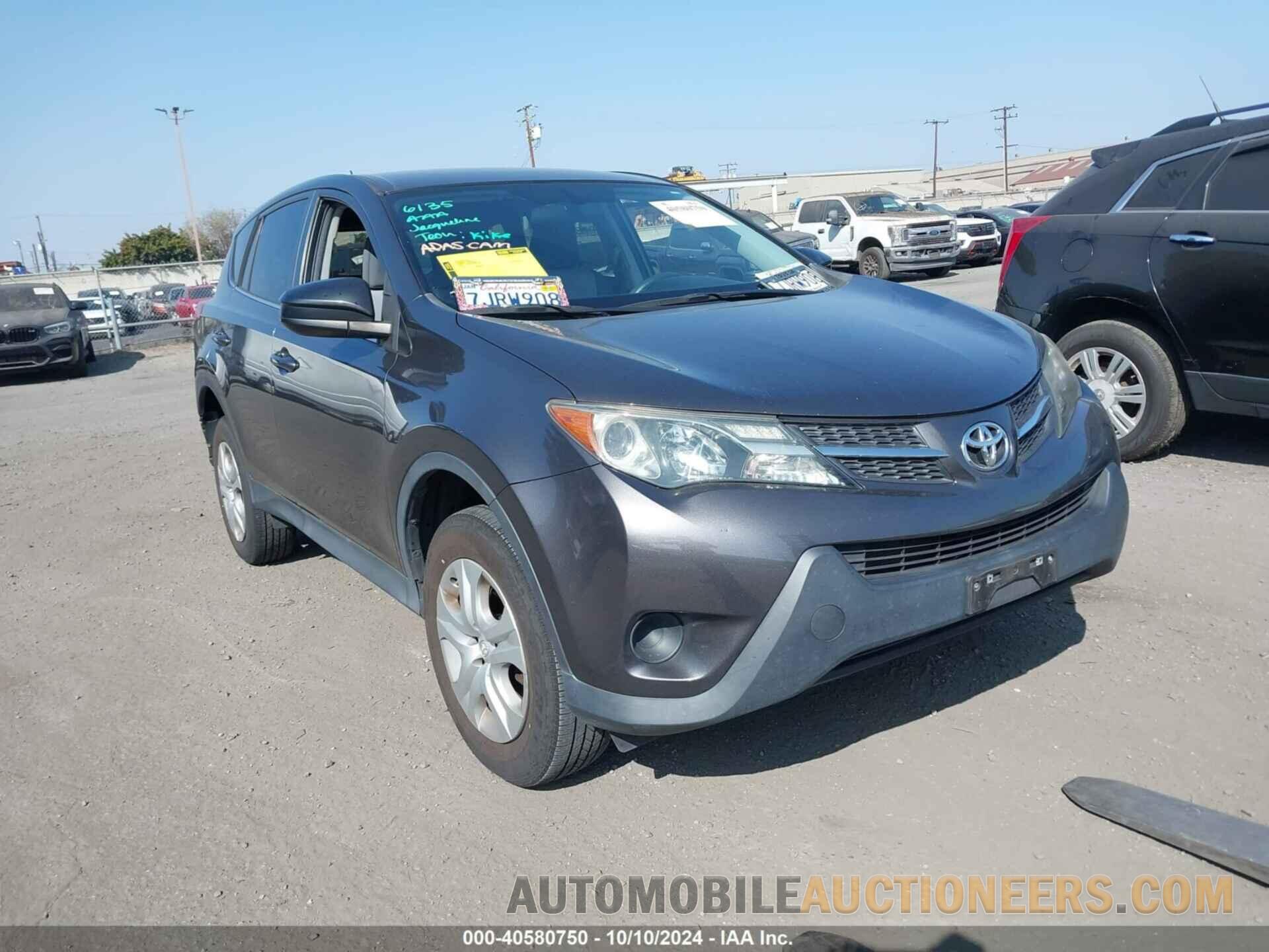 2T3ZFREV0FW151312 TOYOTA RAV4 2015