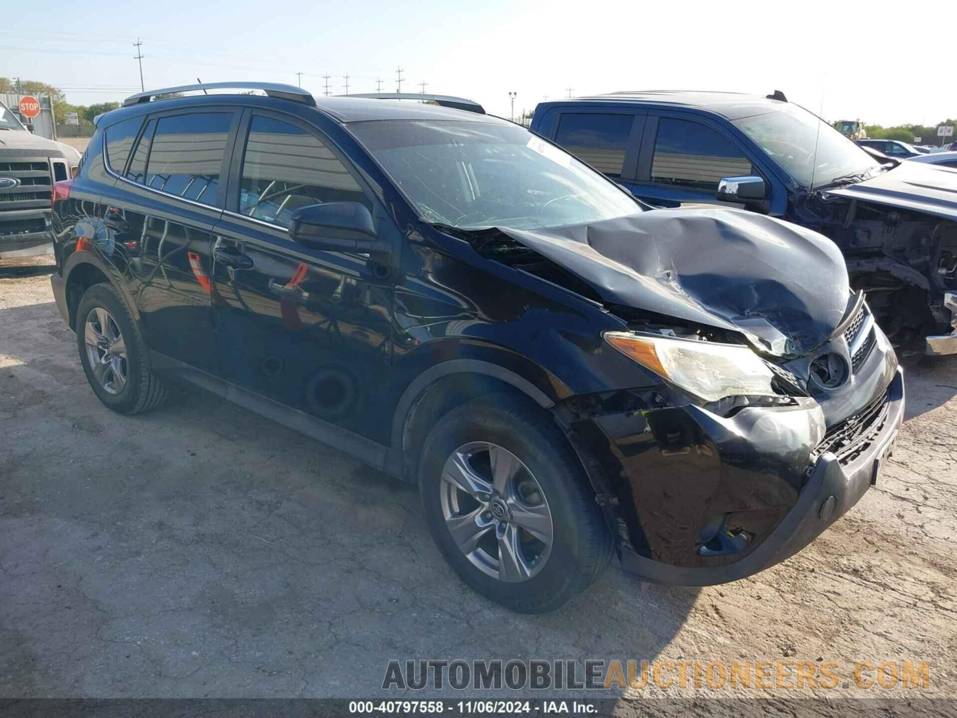 2T3ZFREV0FW218992 TOYOTA RAV4 2015