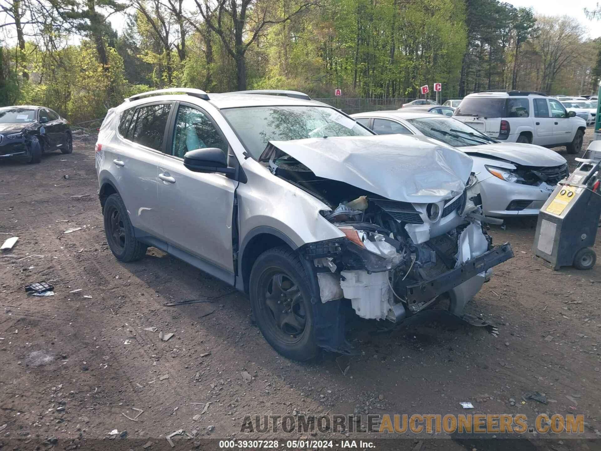 2T3ZFREV1FW134812 TOYOTA RAV4 2015