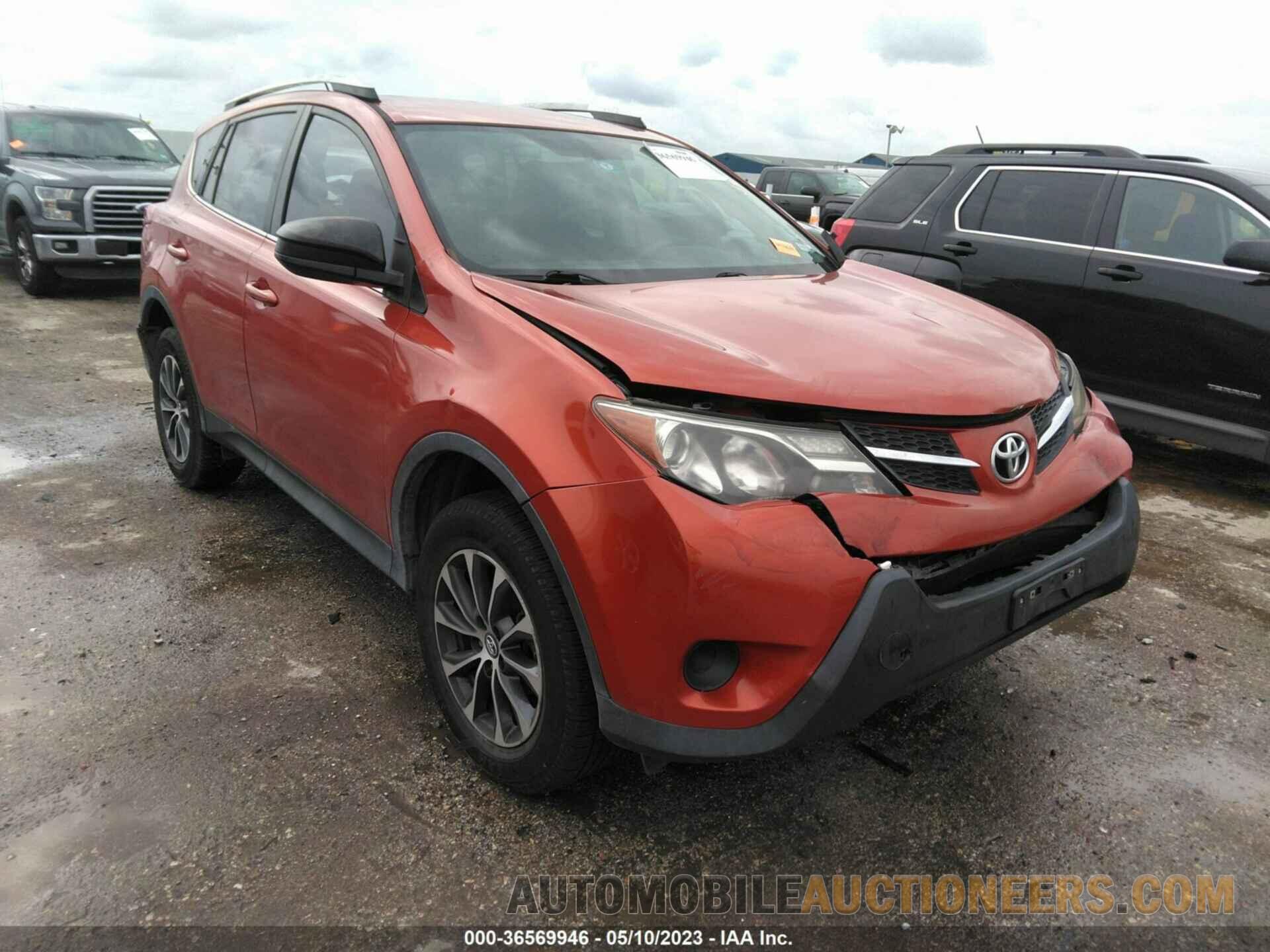 2T3ZFREV1FW138388 TOYOTA RAV4 2015