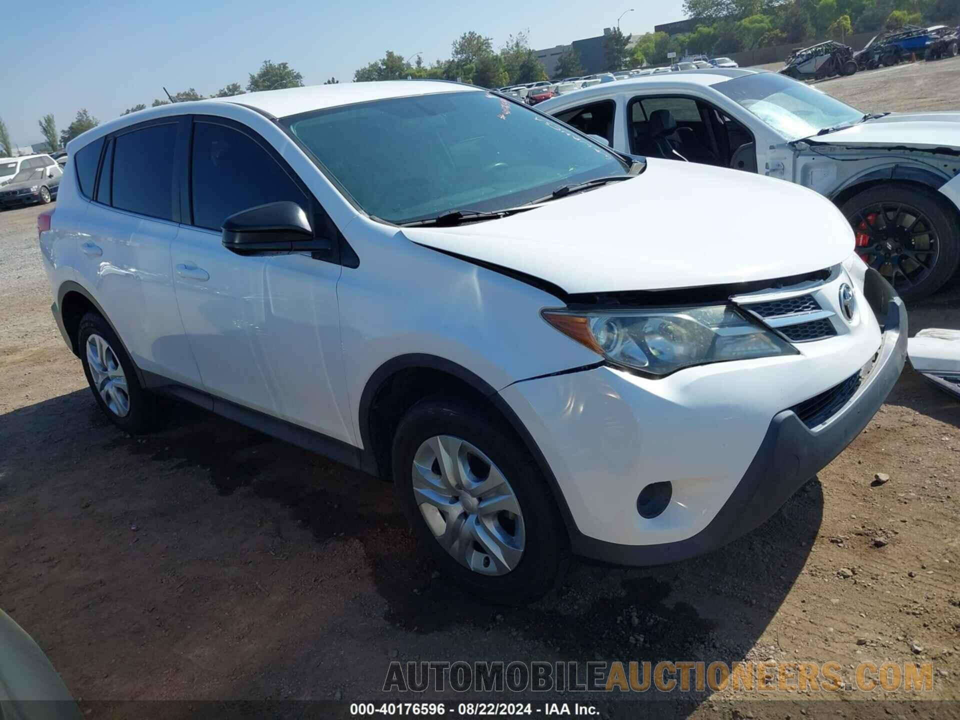 2T3ZFREV1FW165400 TOYOTA RAV4 2015