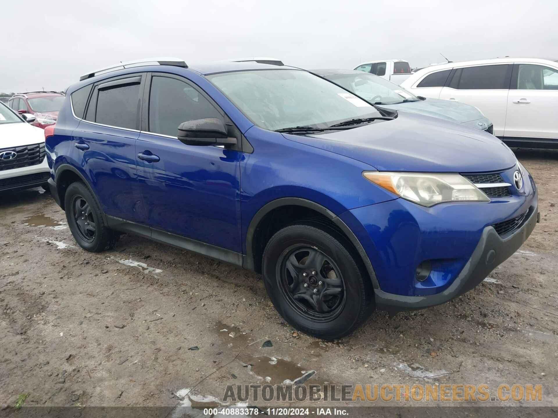 2T3ZFREV1FW230116 TOYOTA RAV4 2015