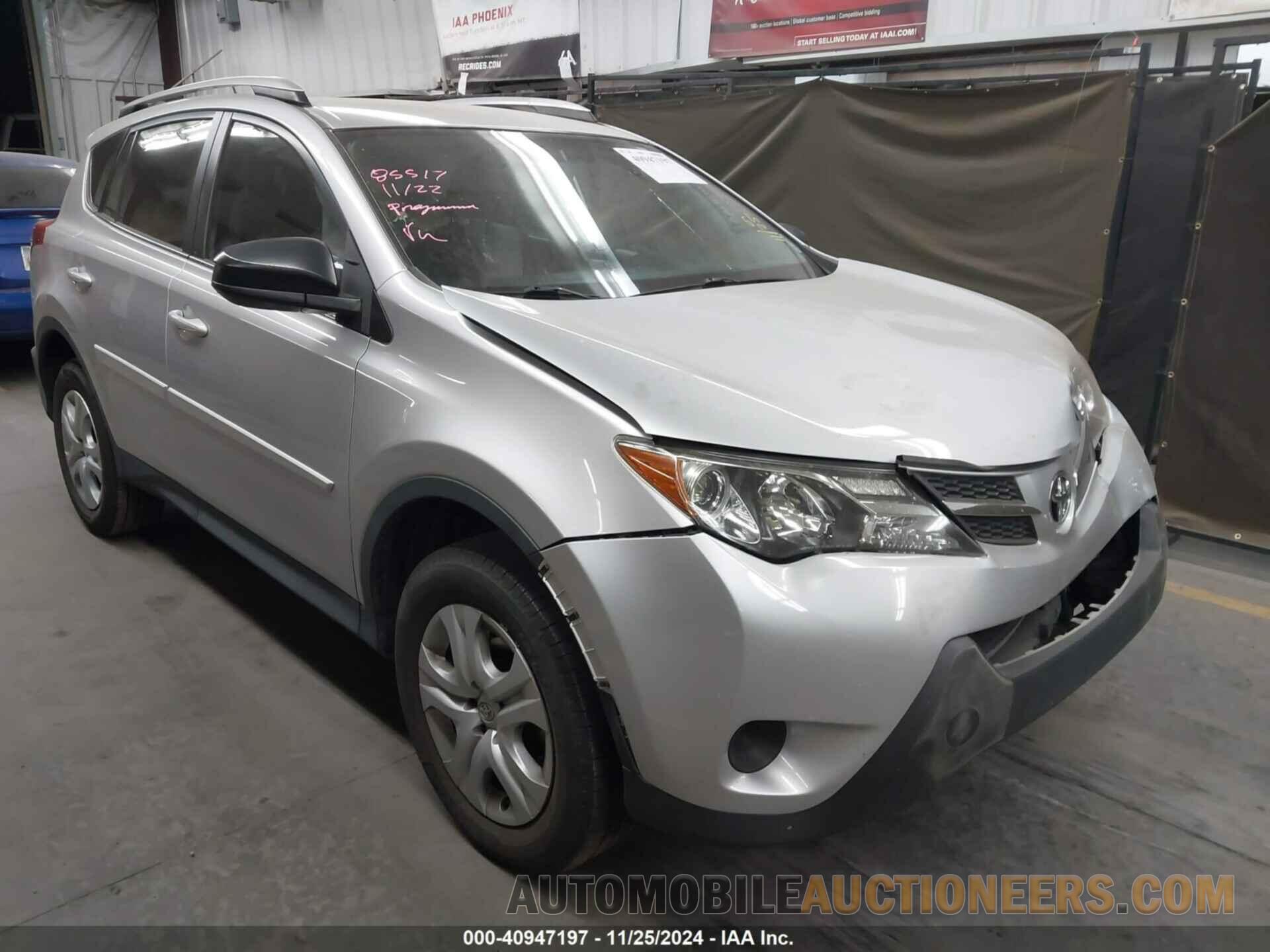 2T3ZFREV3FW167956 TOYOTA RAV4 2015