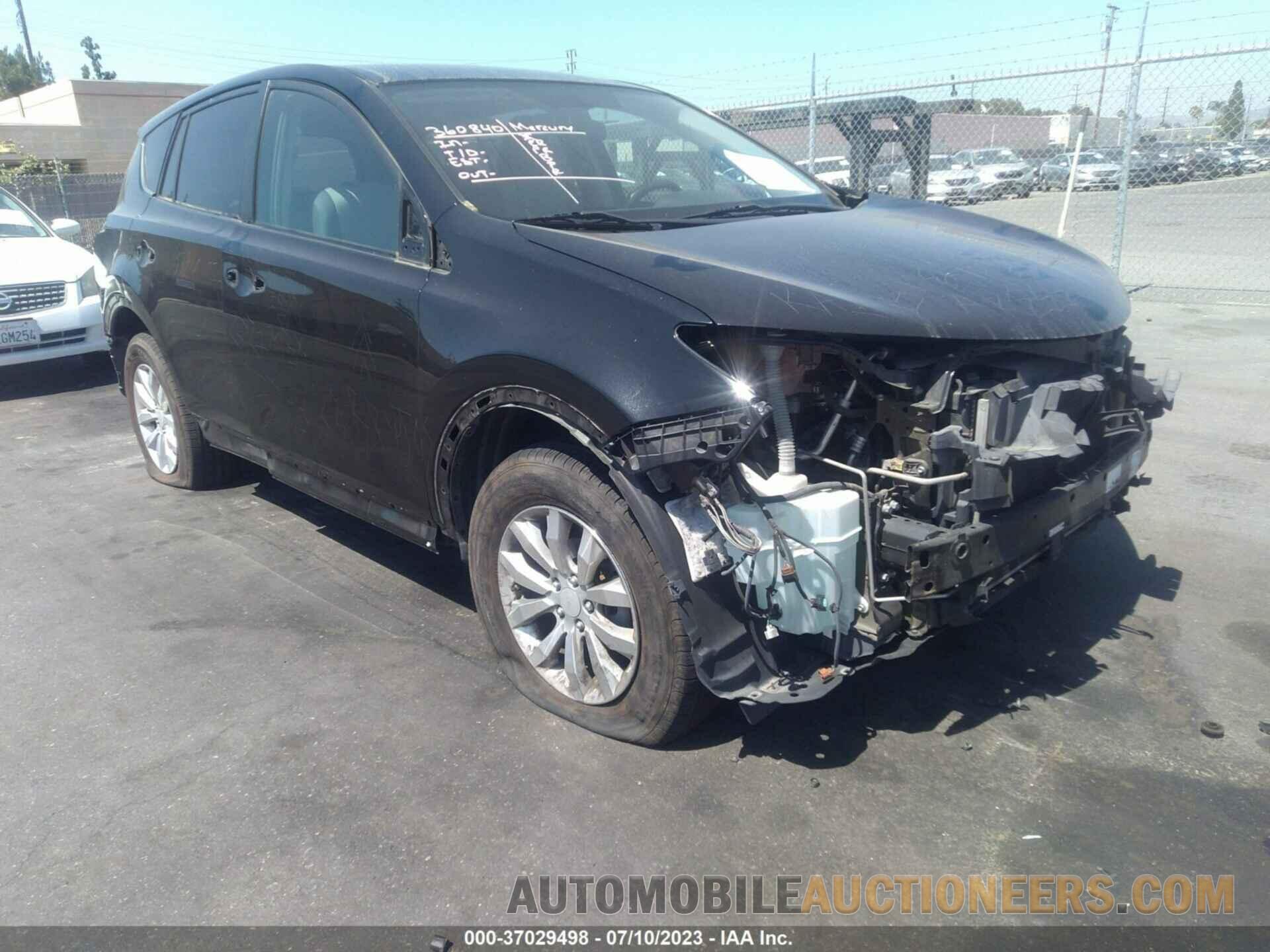 2T3ZFREV4FW137591 TOYOTA RAV4 2015