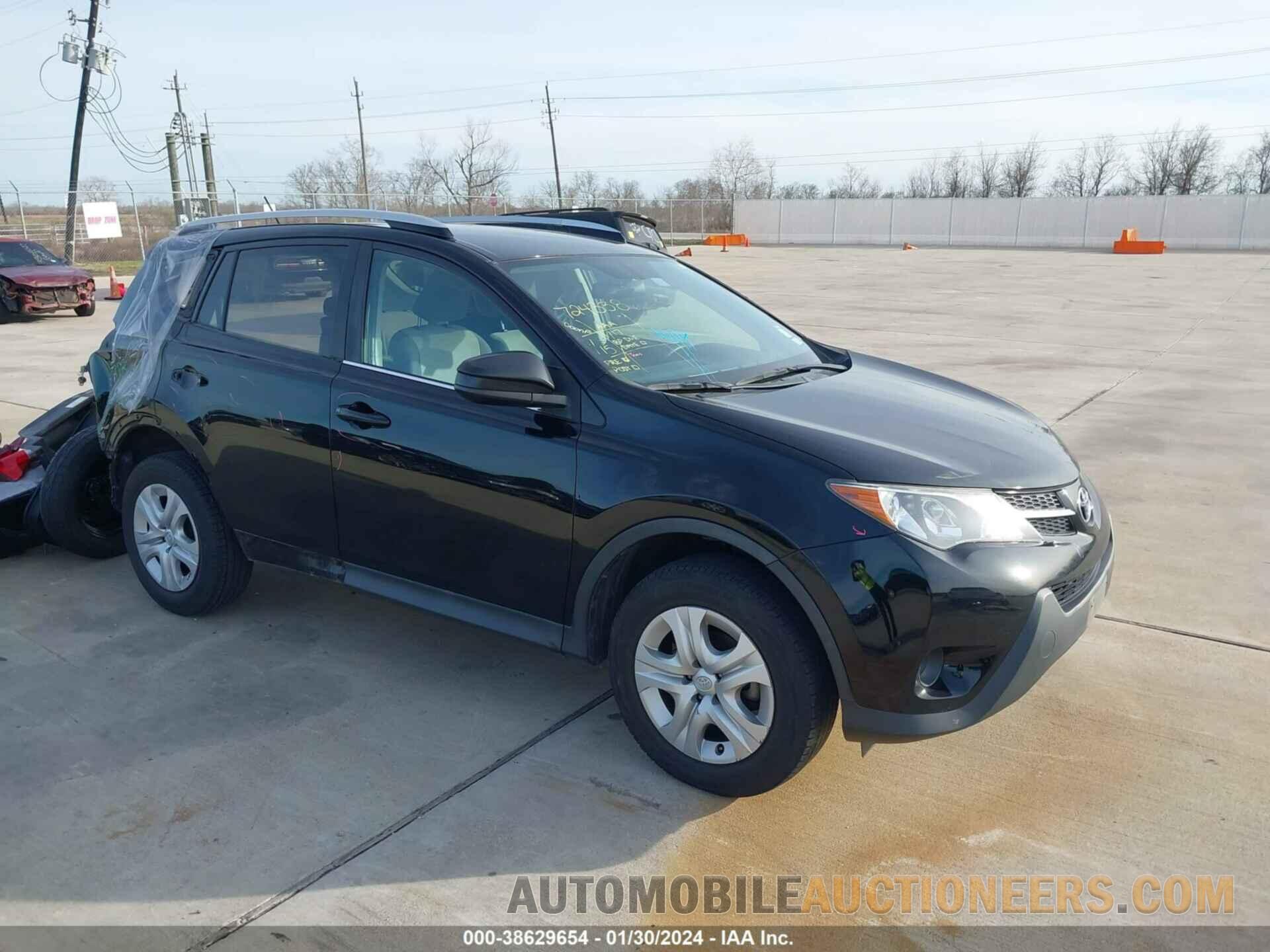 2T3ZFREV4FW206649 TOYOTA RAV4 2015