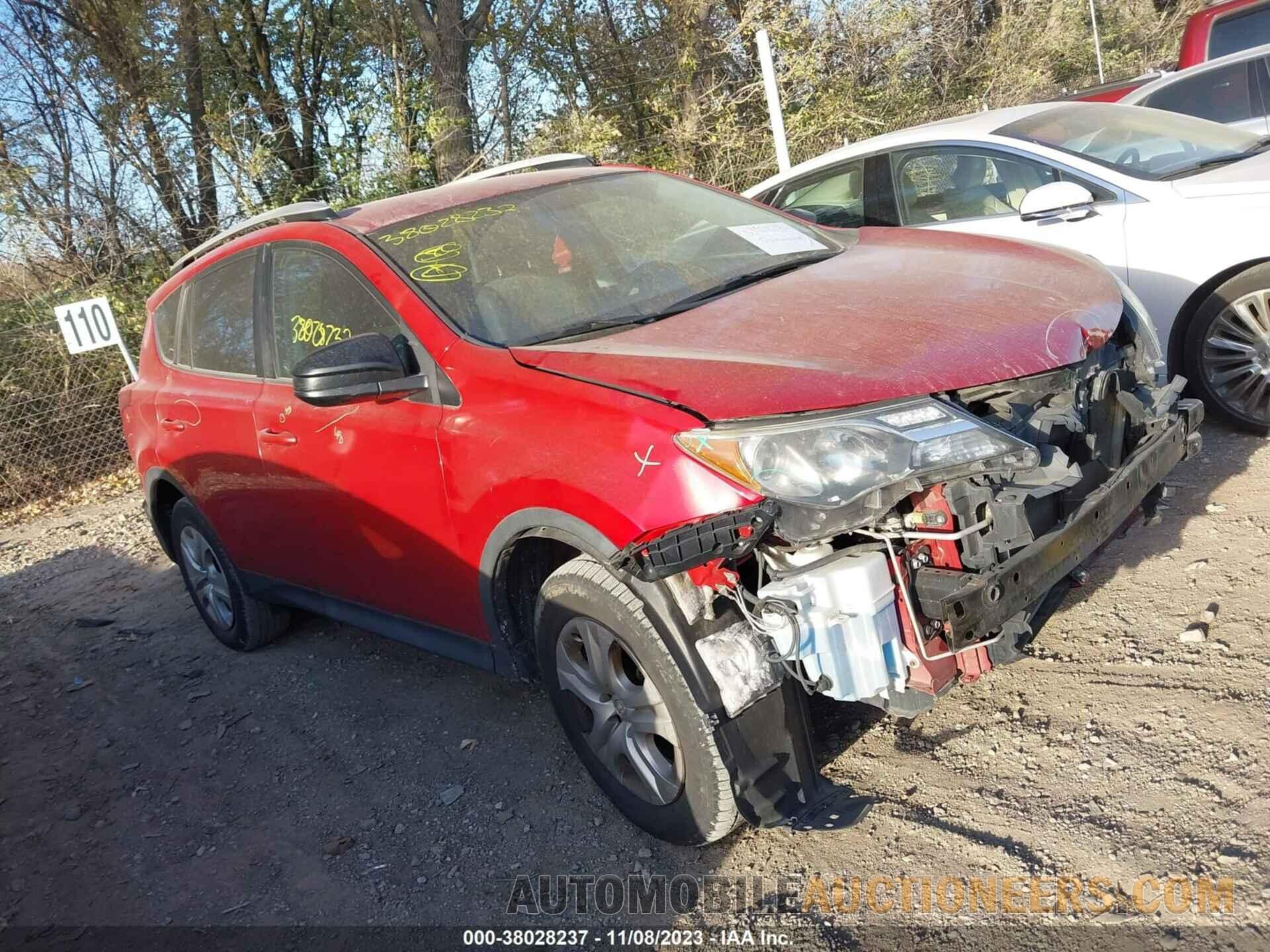 2T3ZFREV4FW206683 TOYOTA RAV4 2015