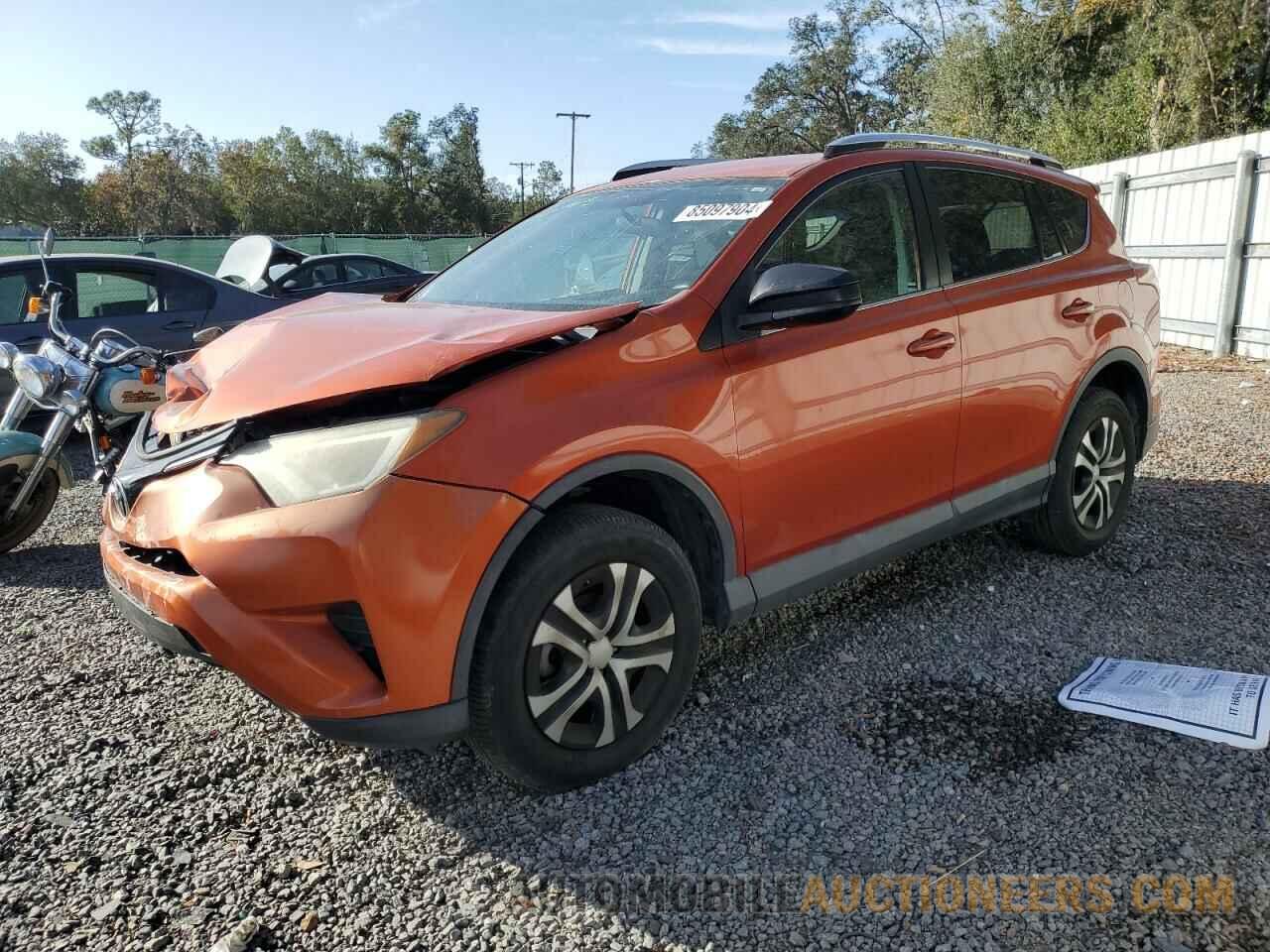 2T3ZFREV4GW288772 TOYOTA RAV4 2016