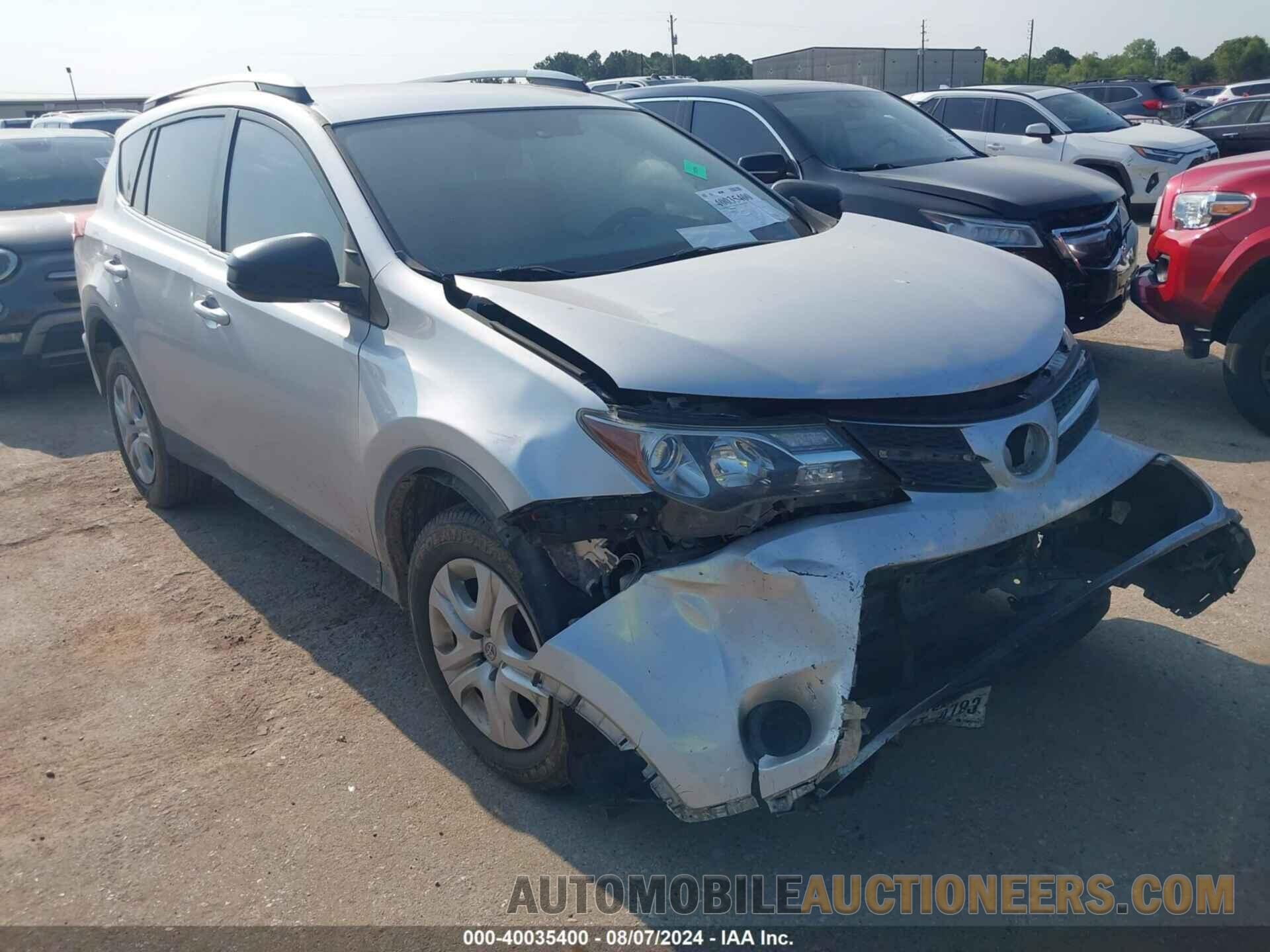 2T3ZFREV5FW137034 TOYOTA RAV4 2015